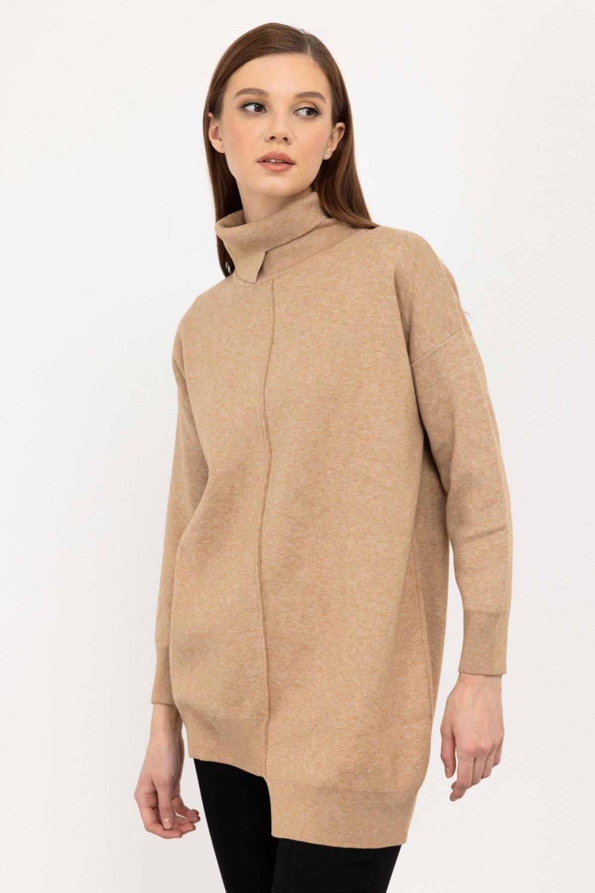 Balıkçı Yaka Kadın Tunik - Eser Giyim