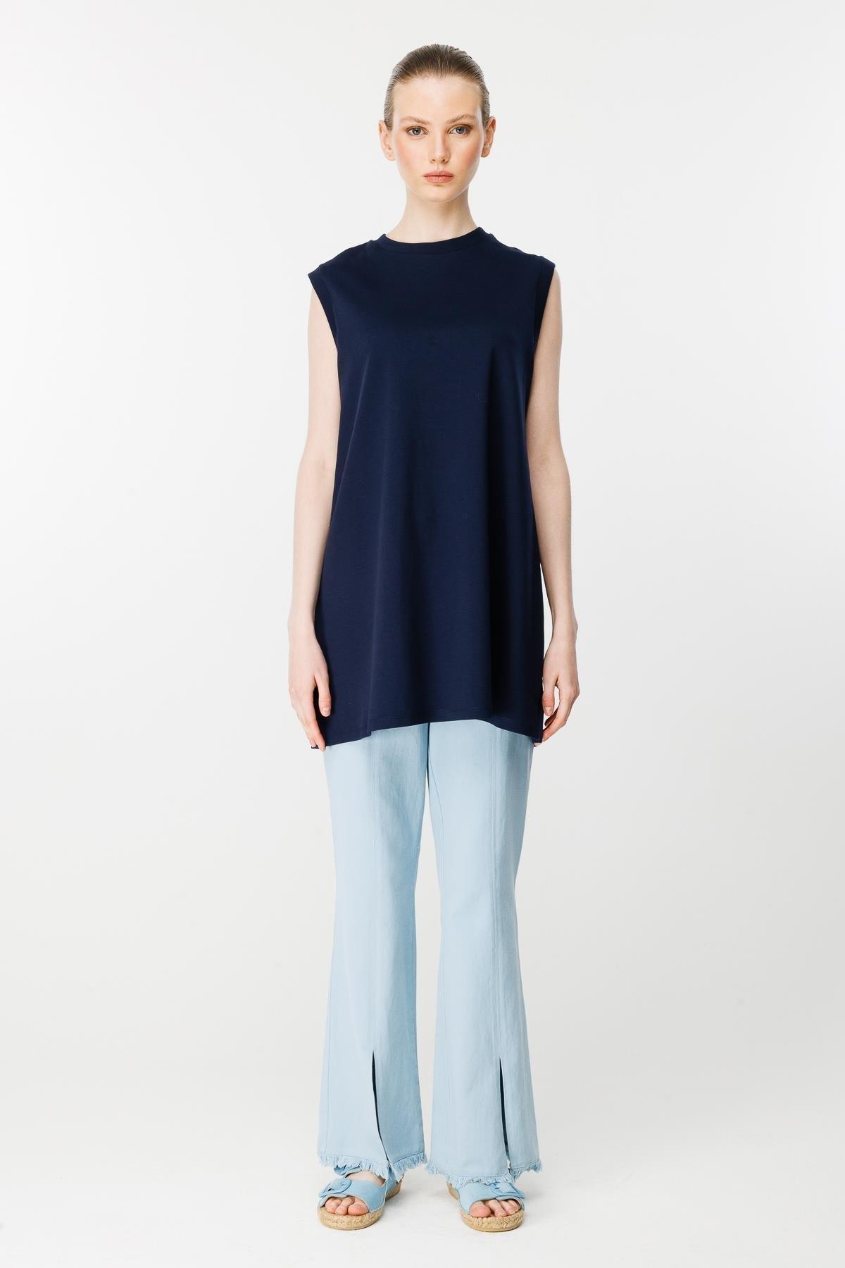 Basic Yaka Tunik - Eser Giyim