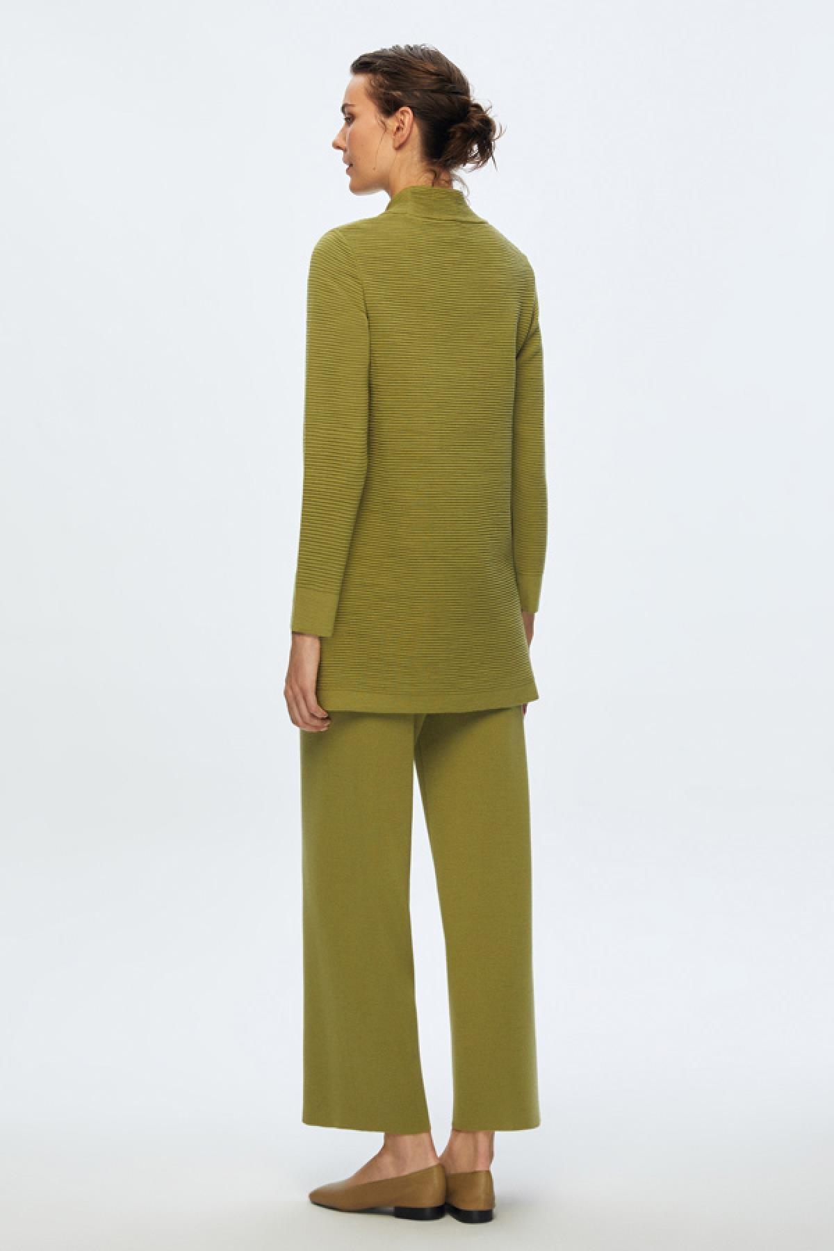 Miss Dalida Beli Lastikli Bol Paça Triko Pantolon - Eser Giyim