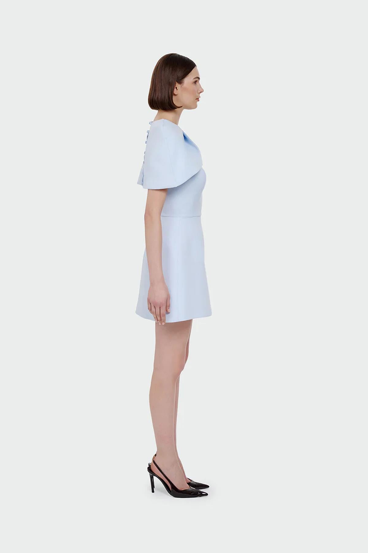 Mini Evening Dress with Bolero Detail