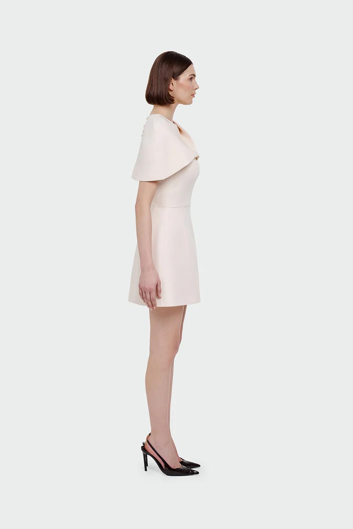 Mini Evening Dress with Bolero Detail