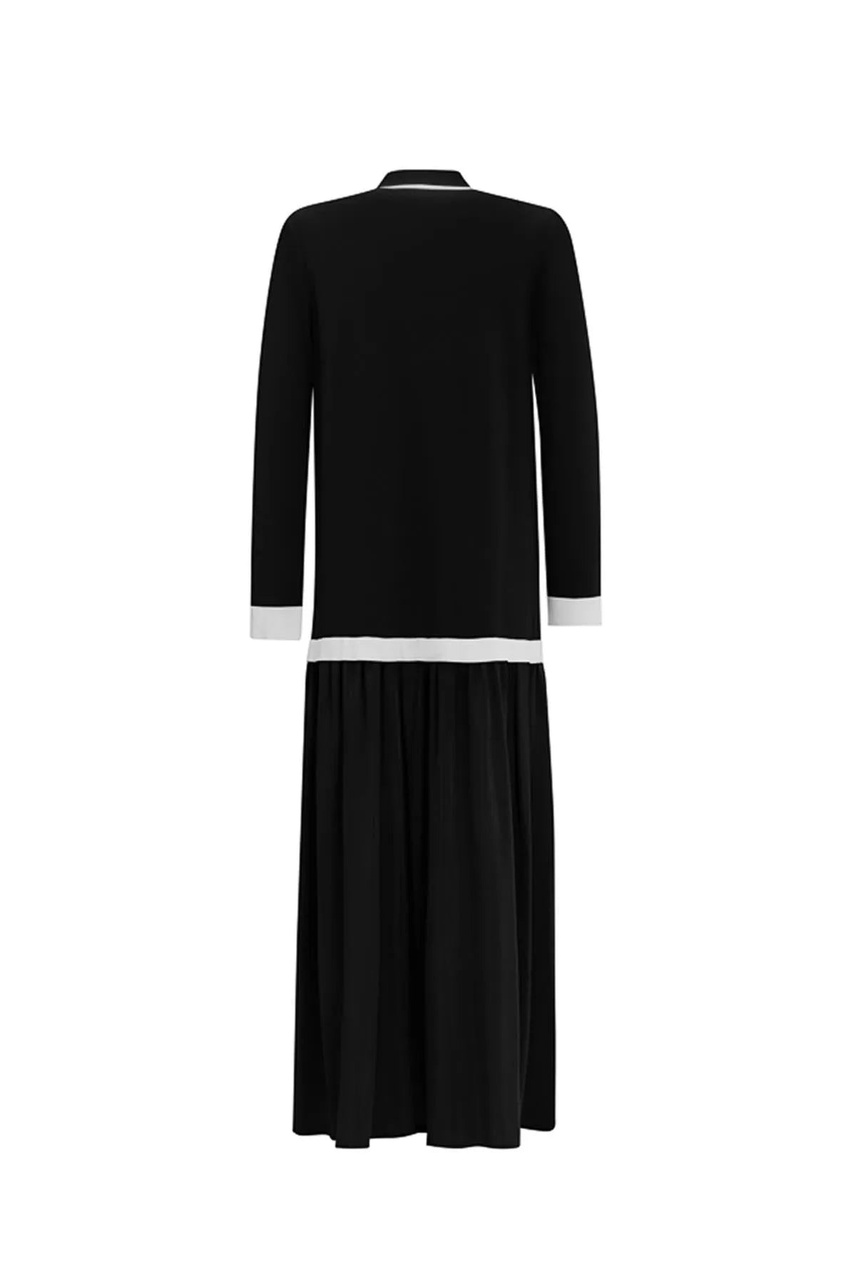 Cupro Knit Shirt Dress