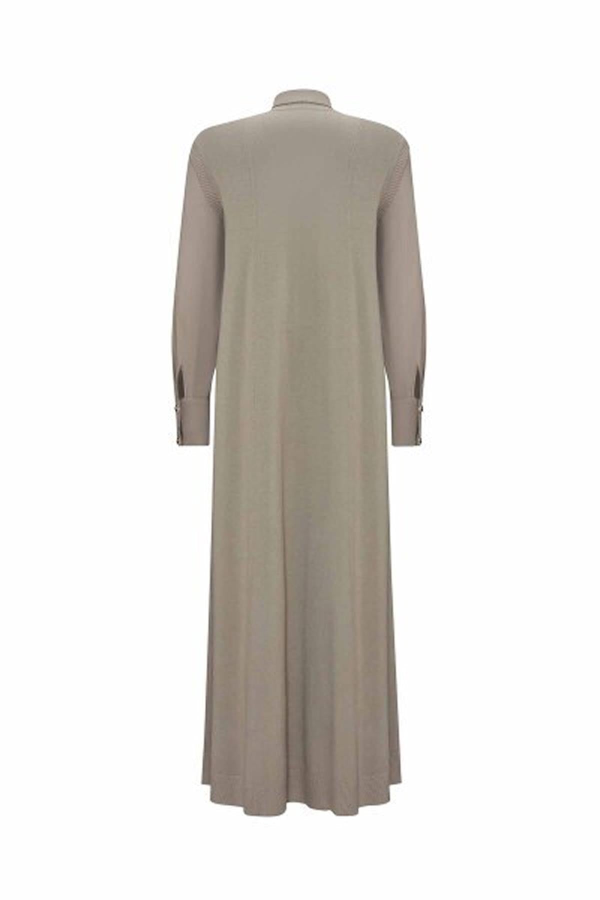 Sleeveless V-Neck Knit Dress