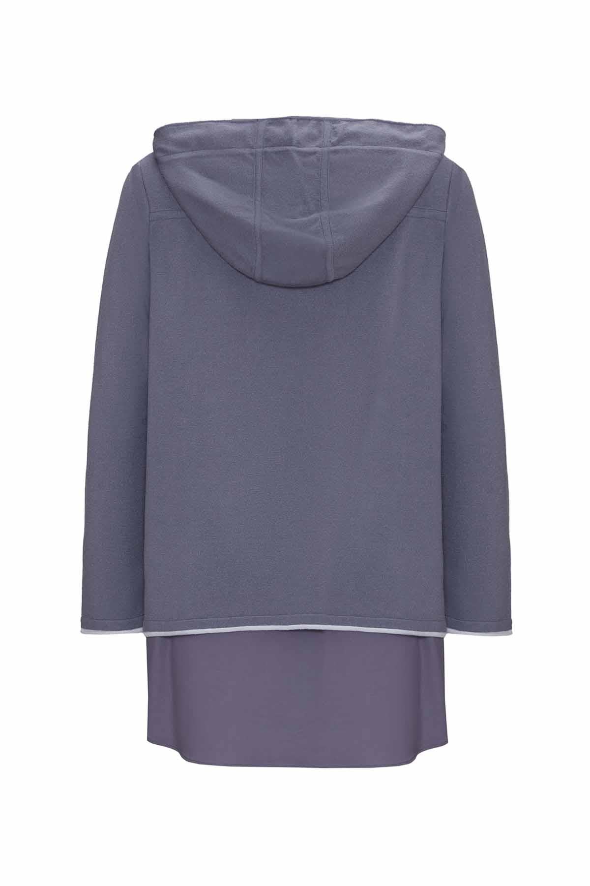 Hooded Knit Tunic