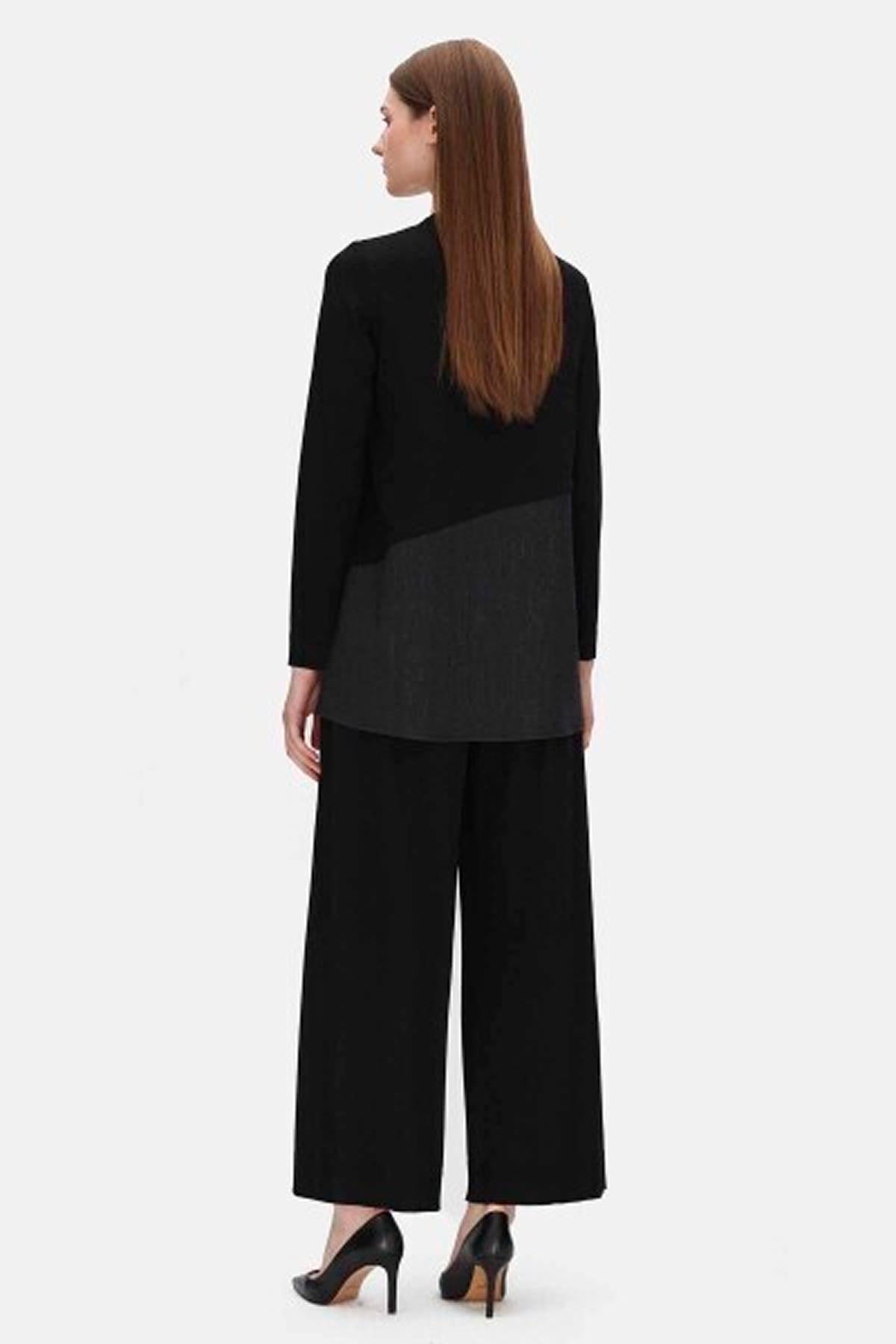 Wide Leg Knitwear Trousers