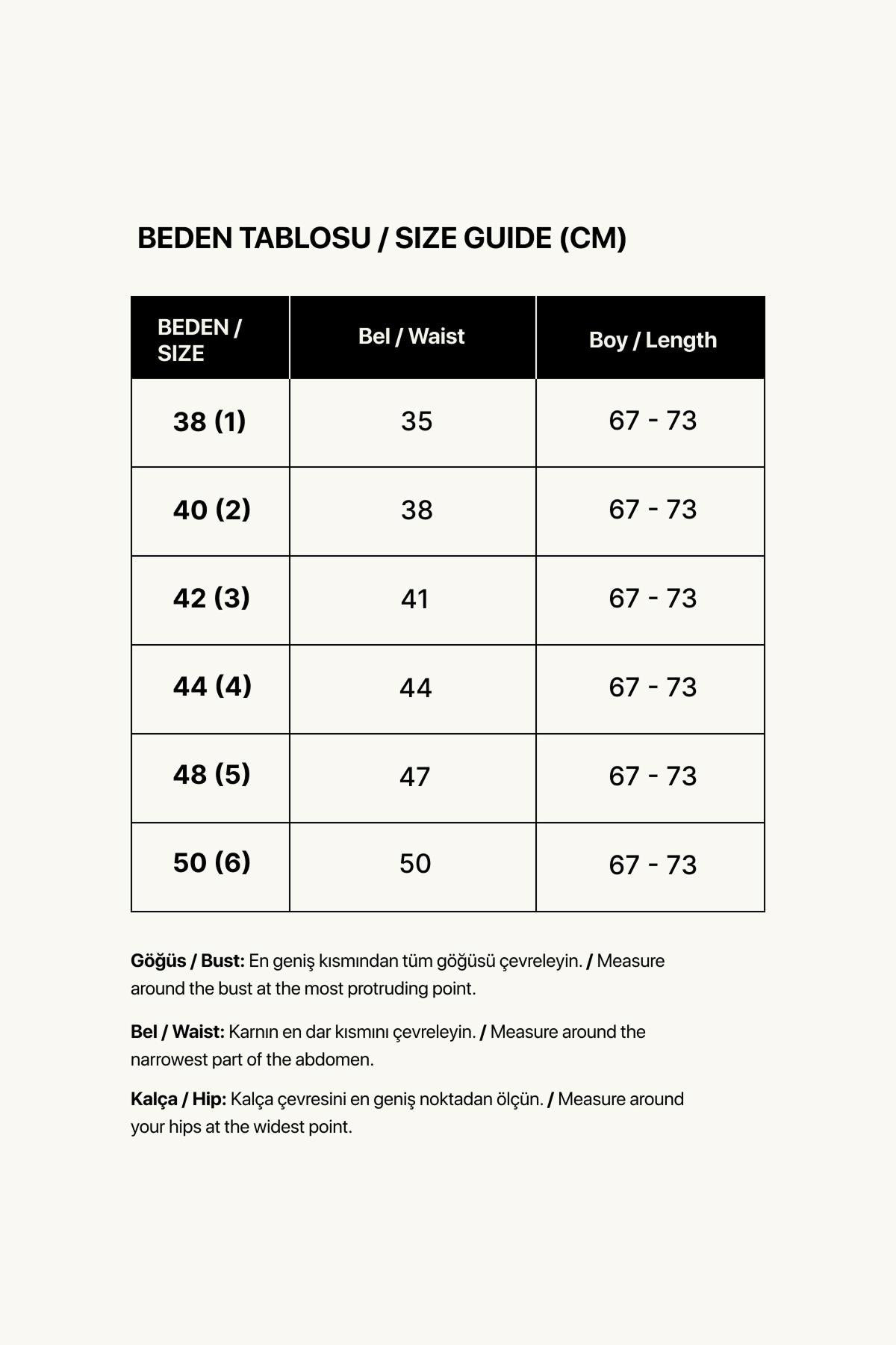 Bol Paça Basic Cupro Pantolon