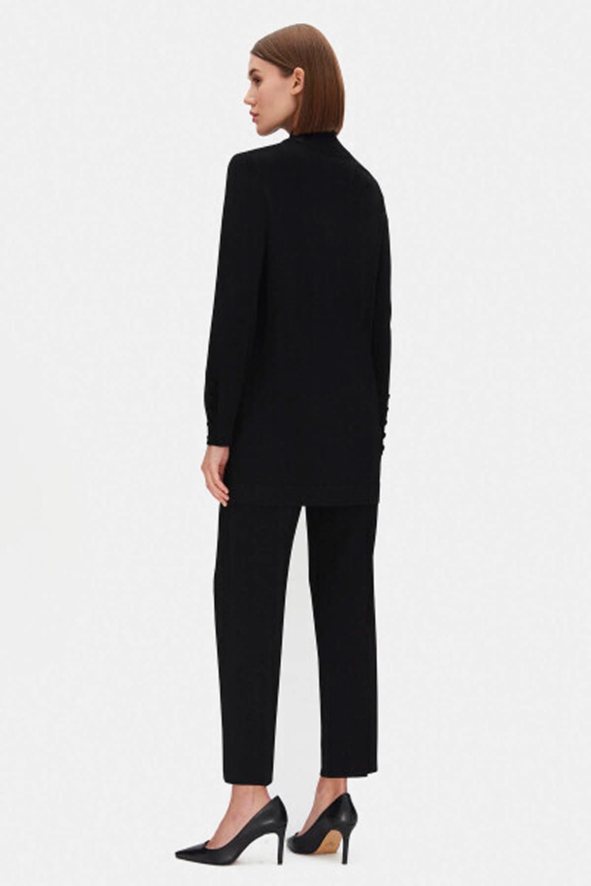 Tube Leg Knitwear Trousers