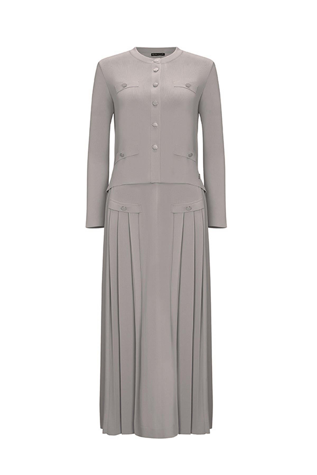 Pocket Flap Knit Jacket