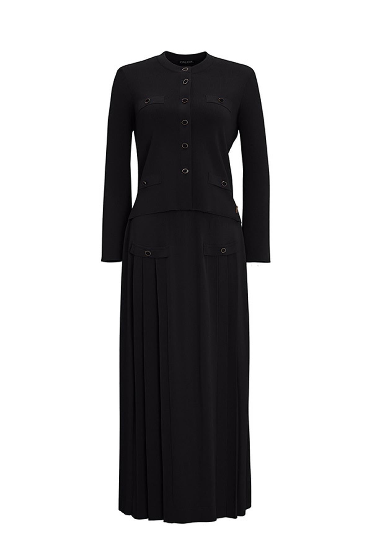 Pocket Flap Knit Jacket