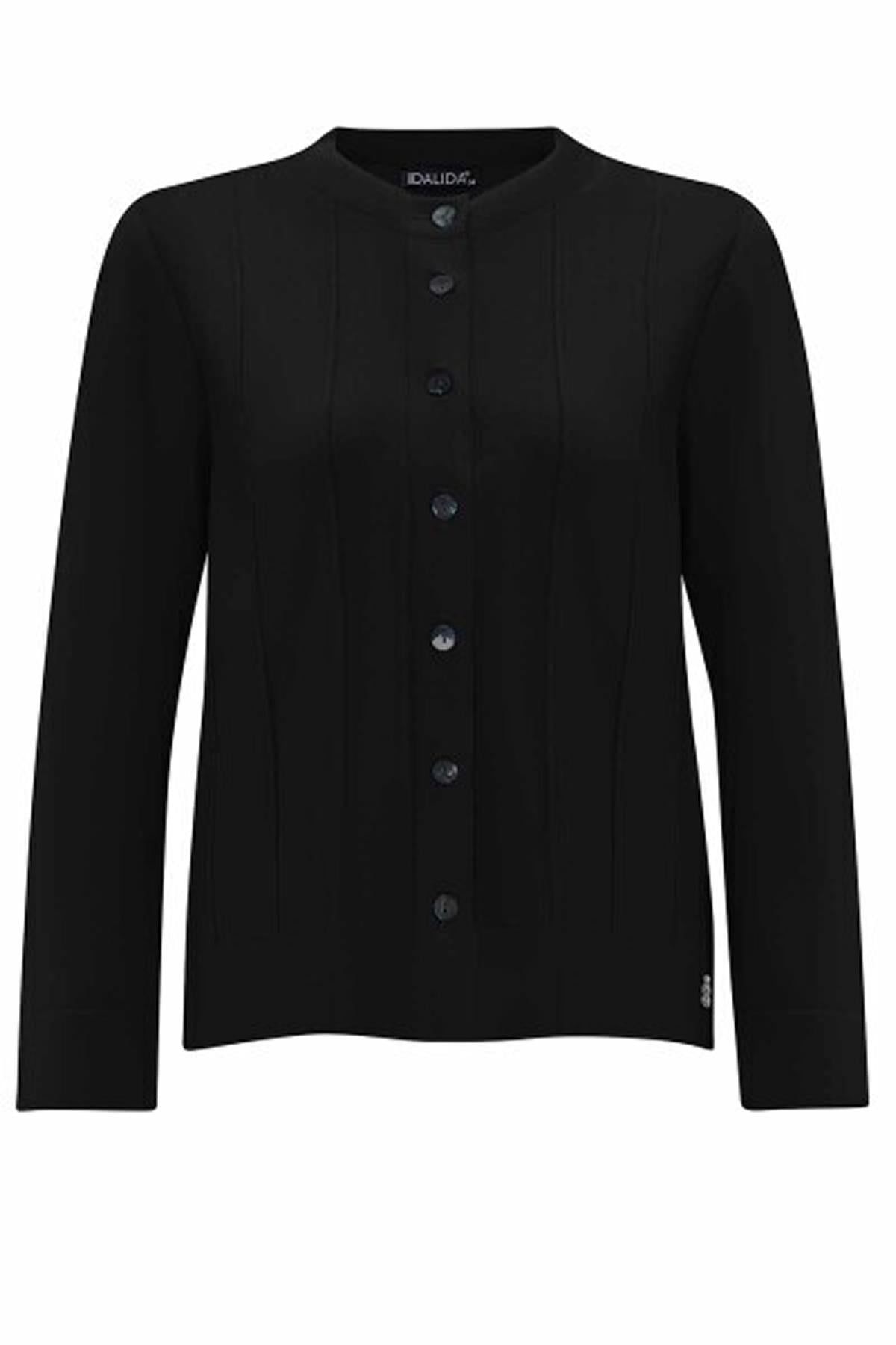 Round Neck Buttoned Cardigan