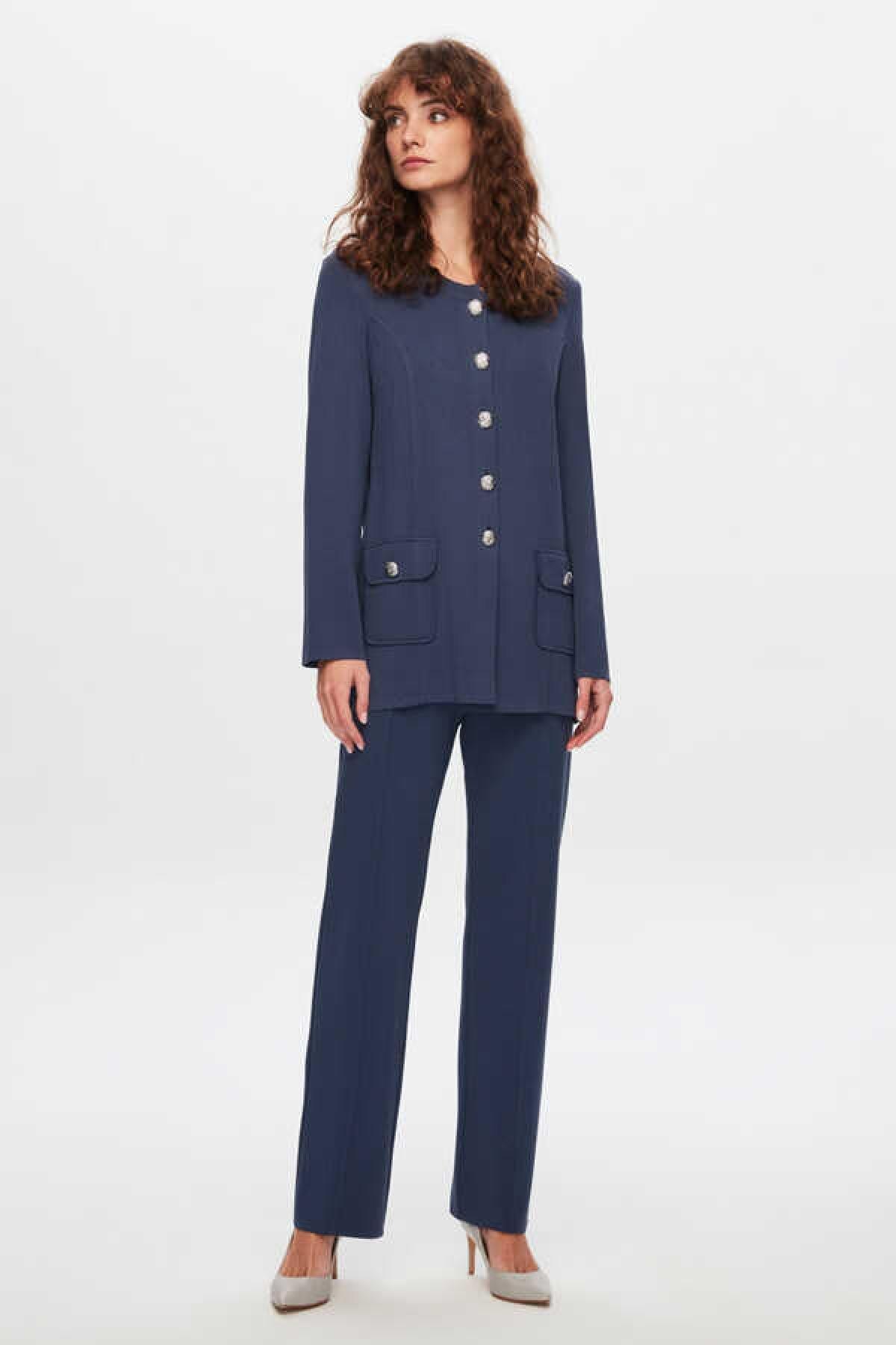 Düğme Detaylı Renk Elegant Hırka - Eser Giyim