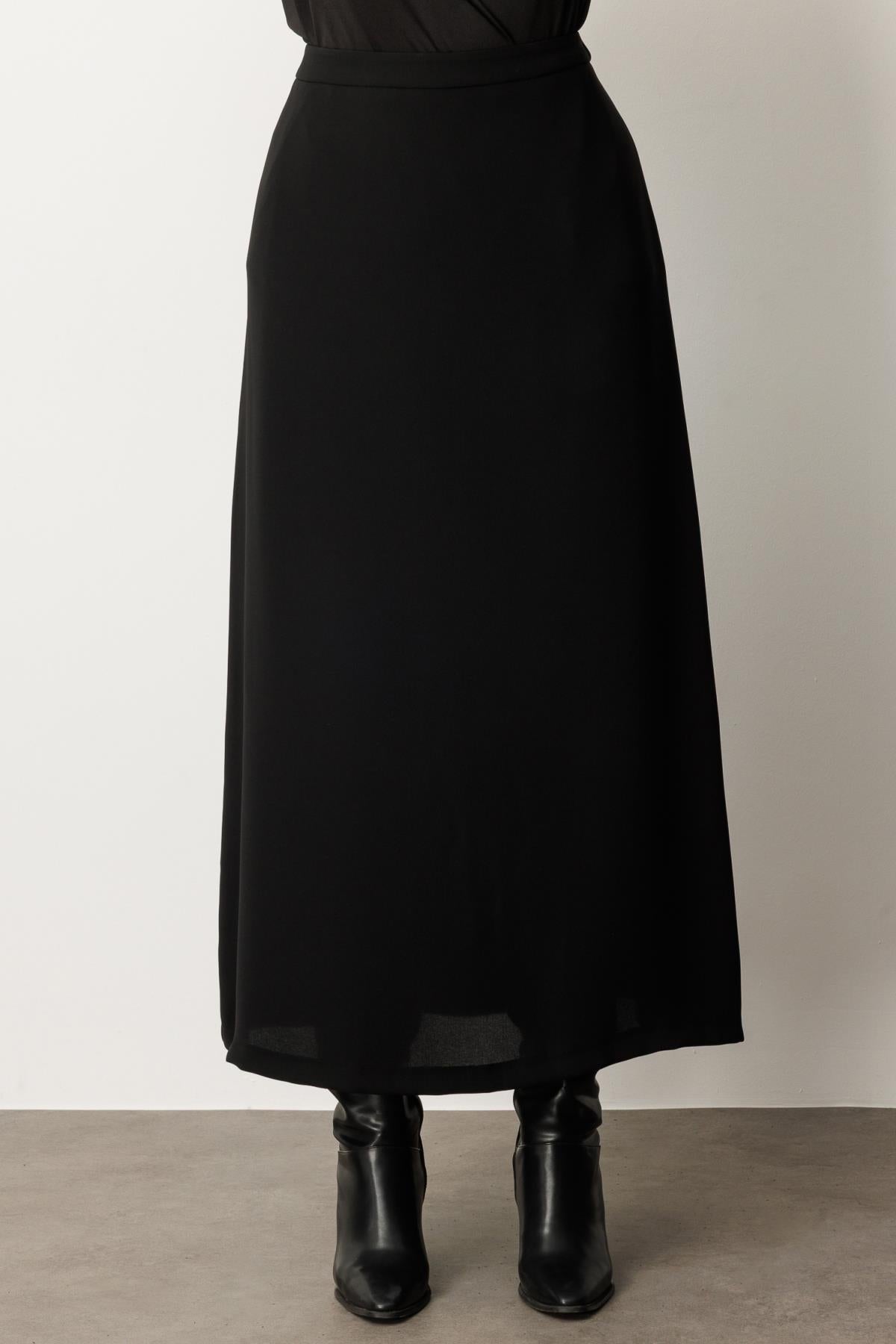 Bell Maxi Length Plus Size Skirt