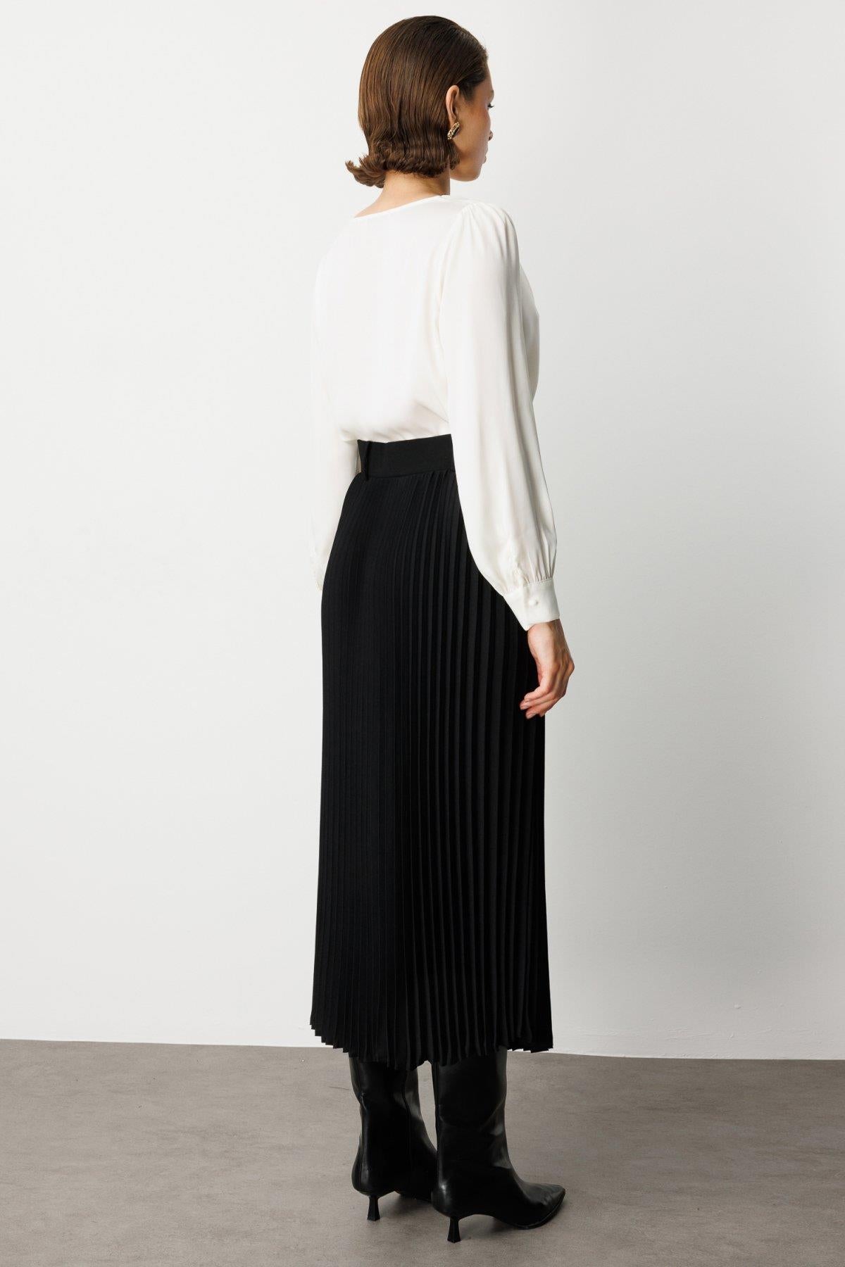 Piliseli Midi Boy Etek