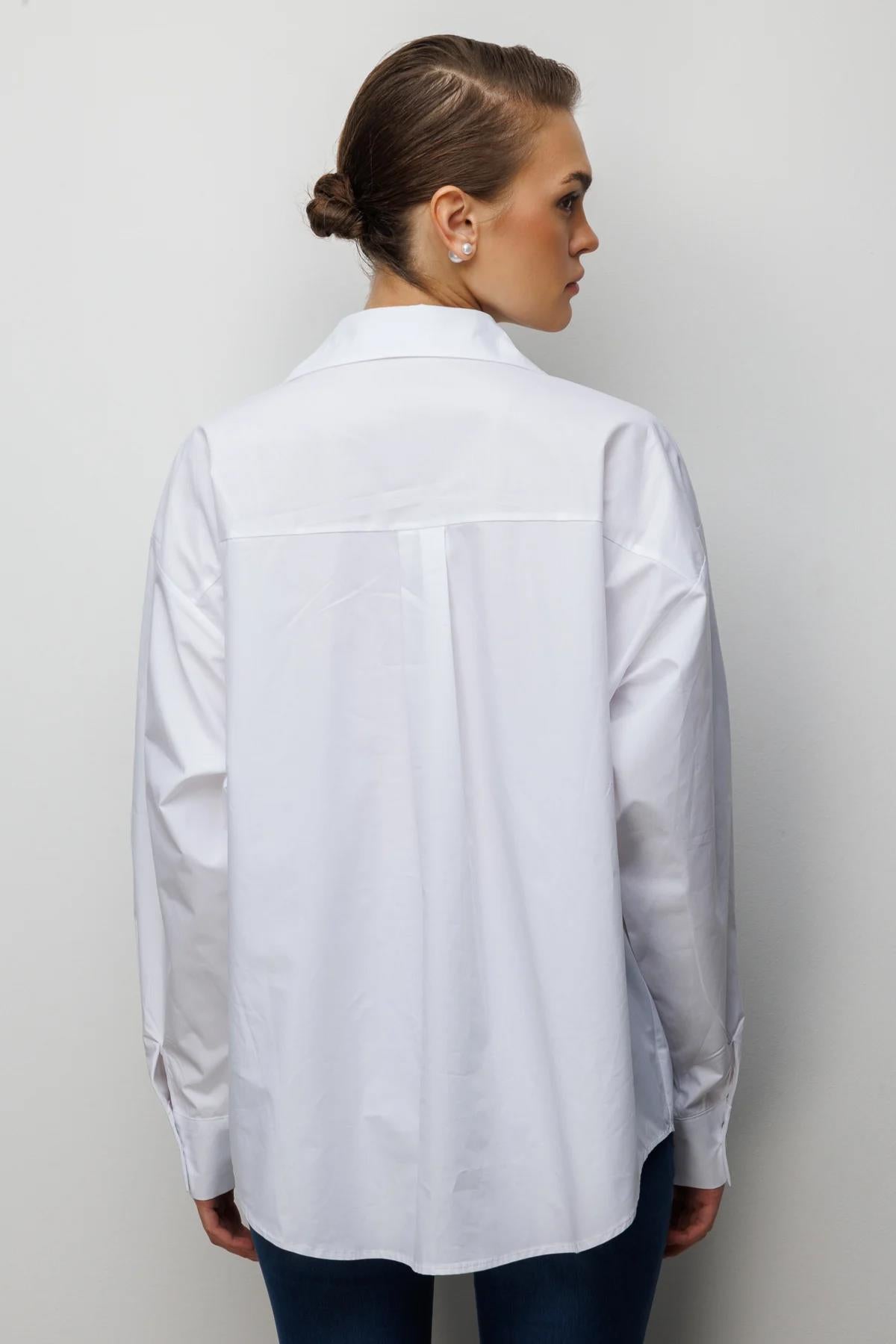 Beaded Oversize Shirt