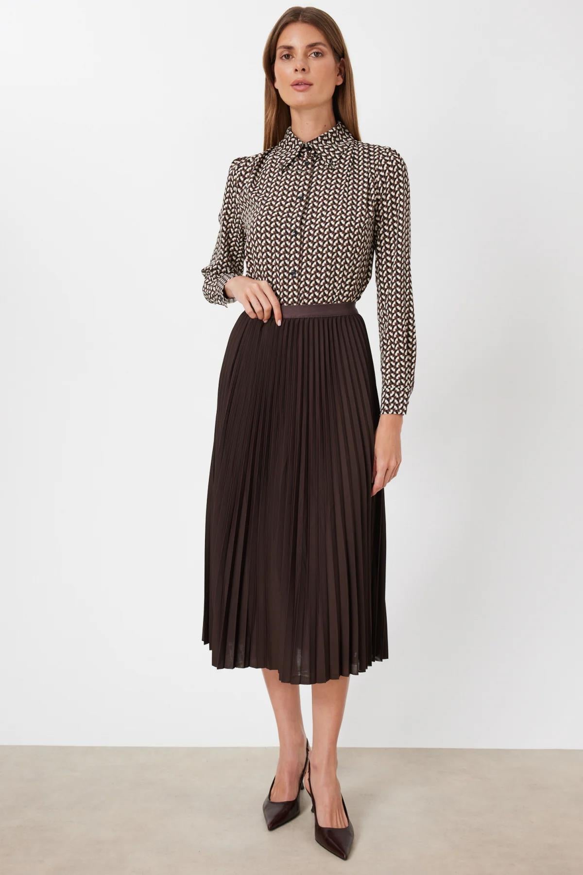 Piliseli Midi Boy Etek