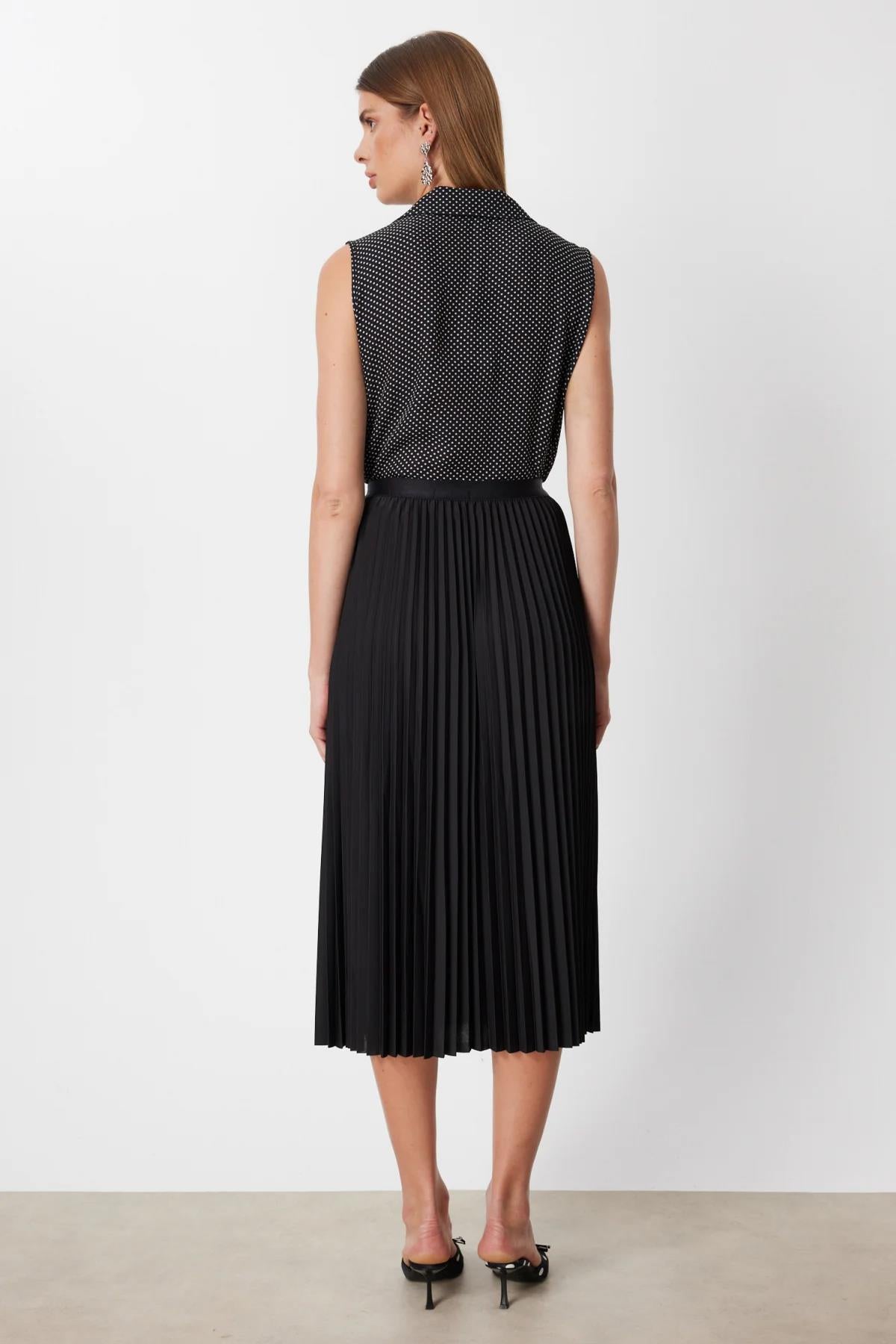 Piliseli Midi Boy Etek