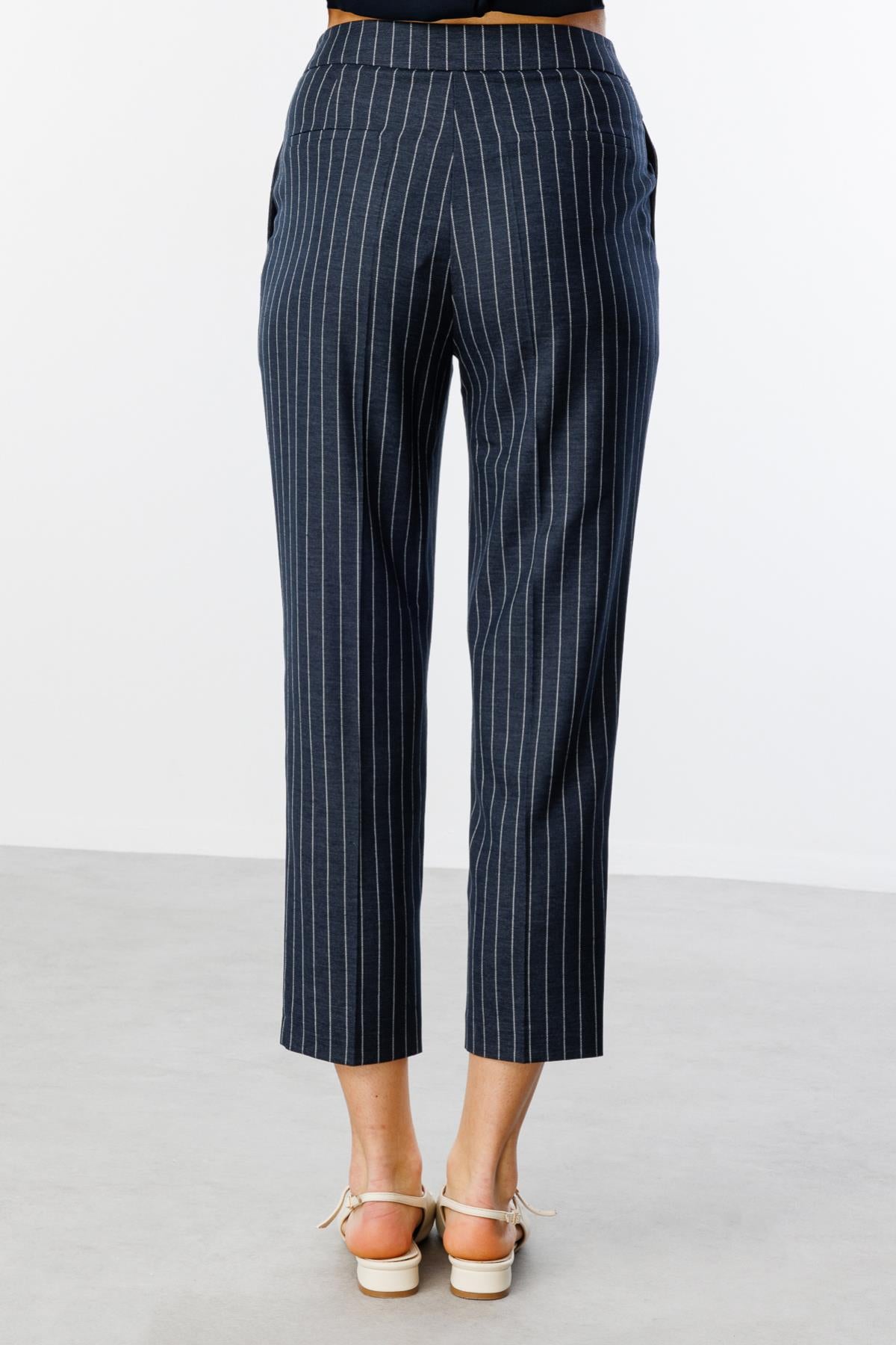 Striped Detailed Trousers