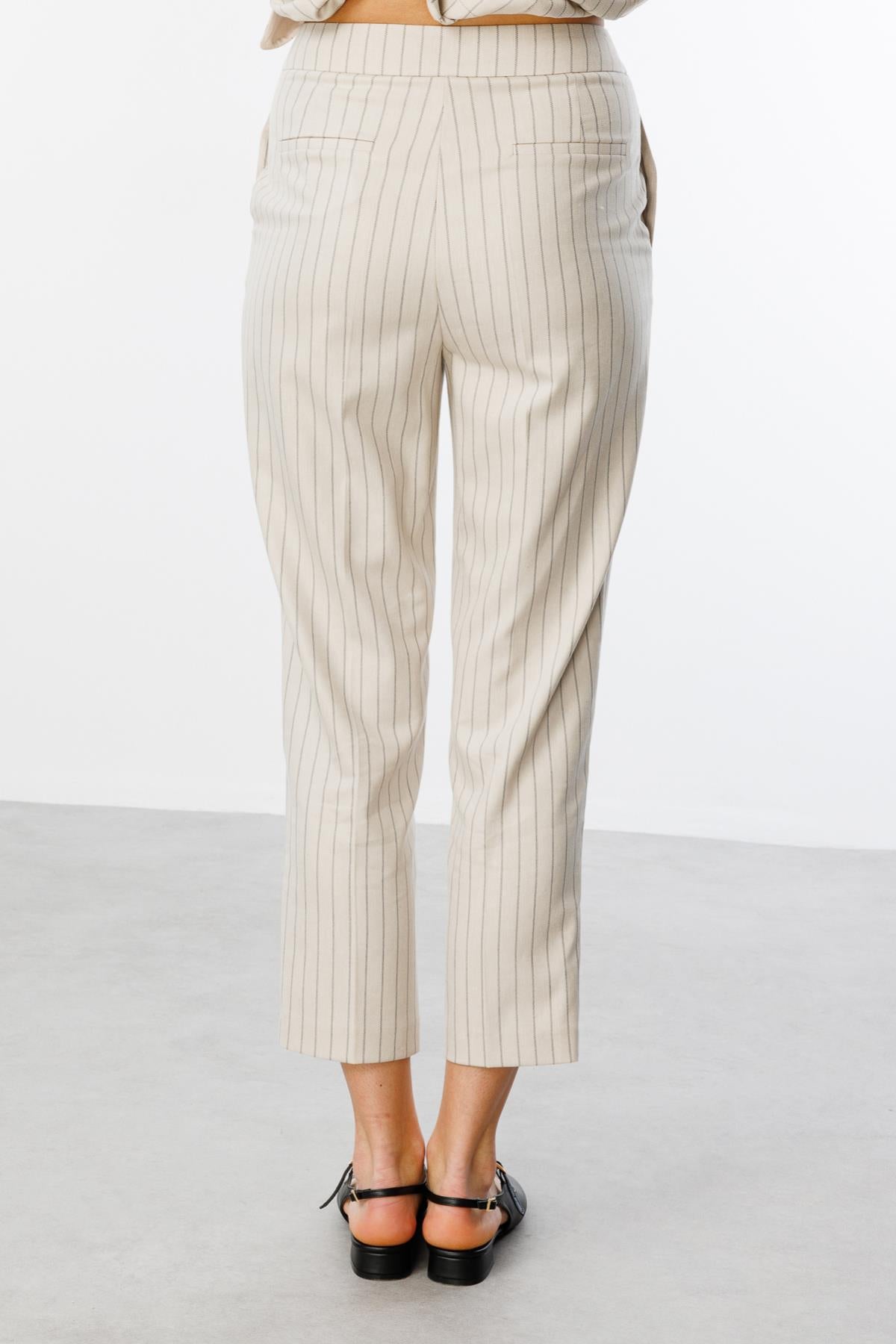 Striped Detailed Trousers