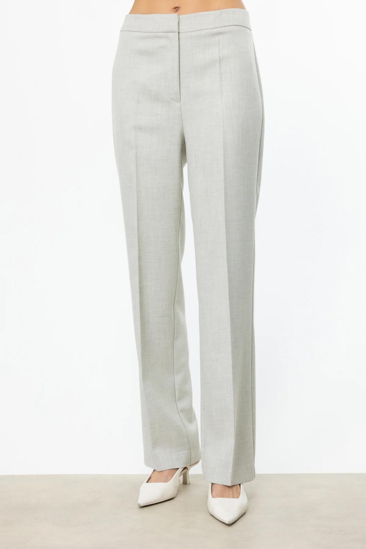 Pipe Leg Glittery Trousers