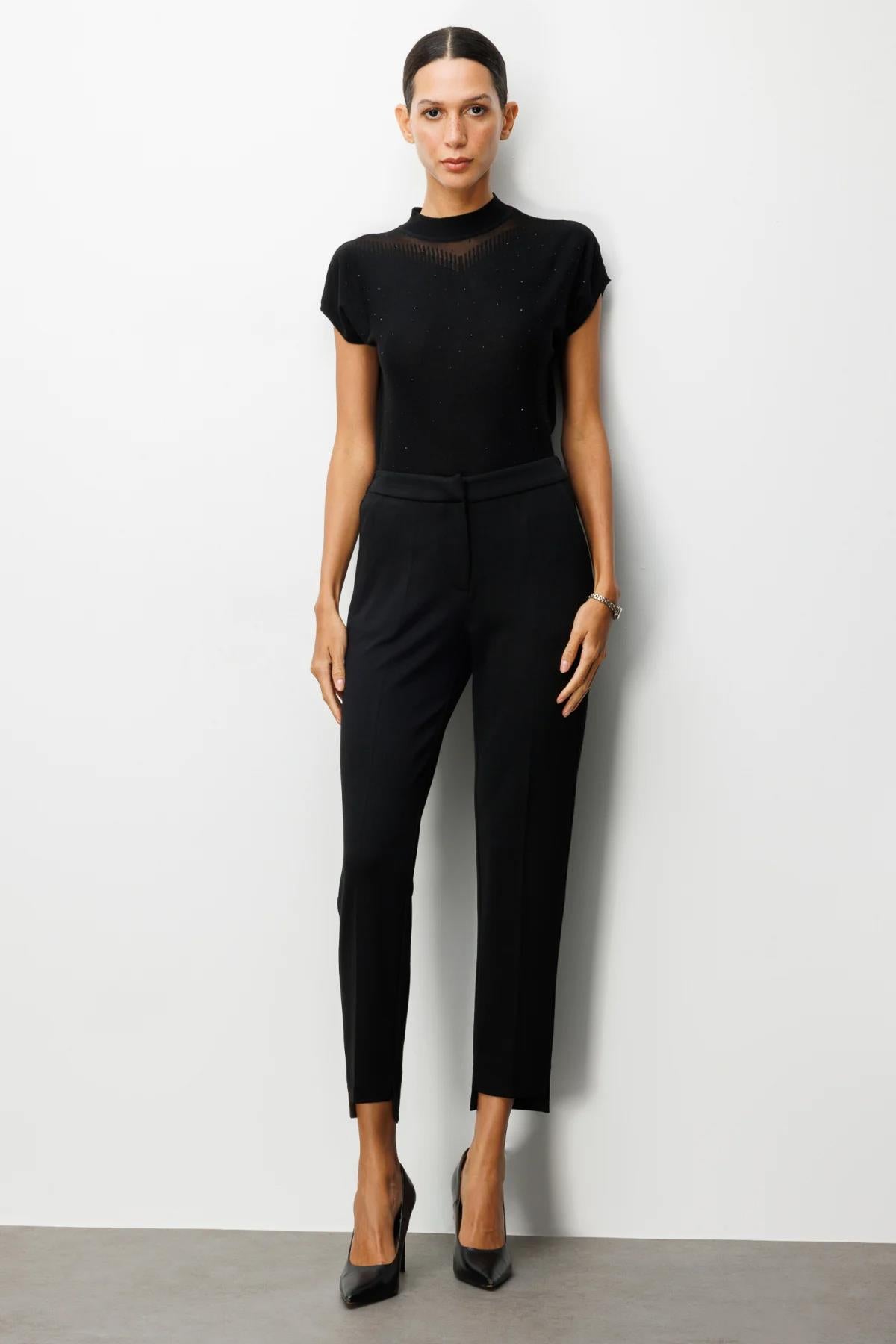 Yan Cepli Dar Paça Pantolon