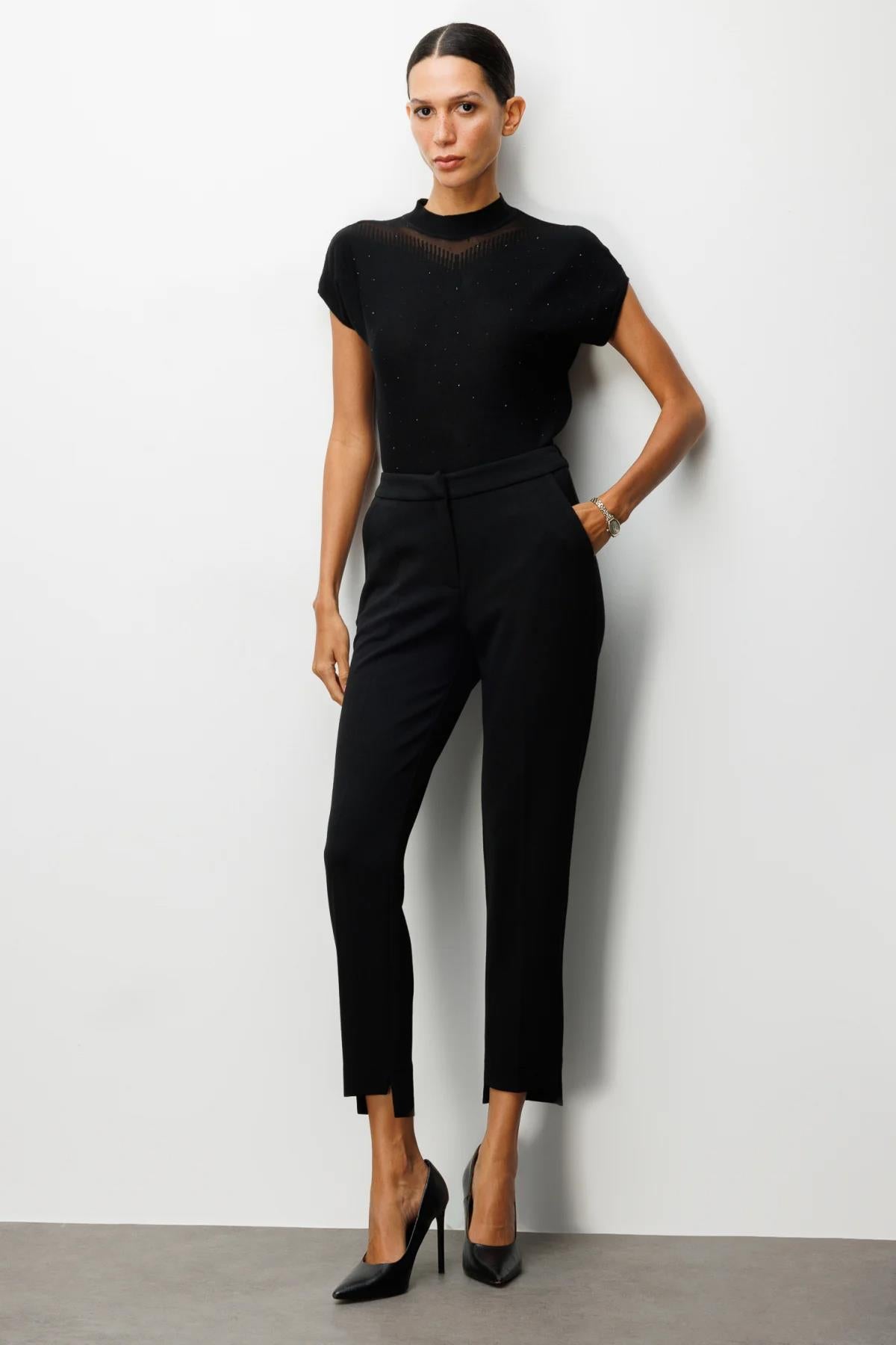 Yan Cepli Dar Paça Pantolon