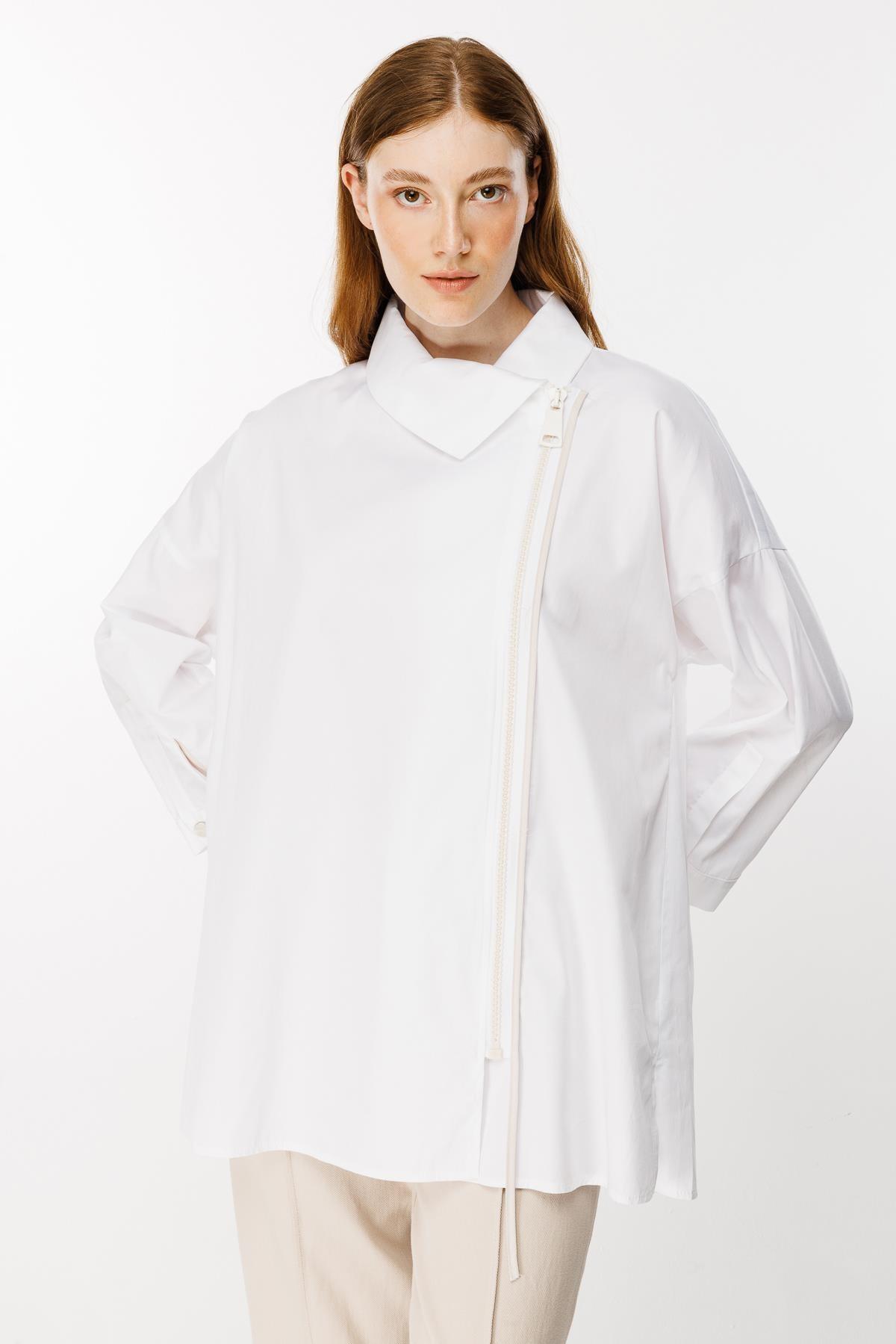 Fermuarlı Tunik - Eser Giyim