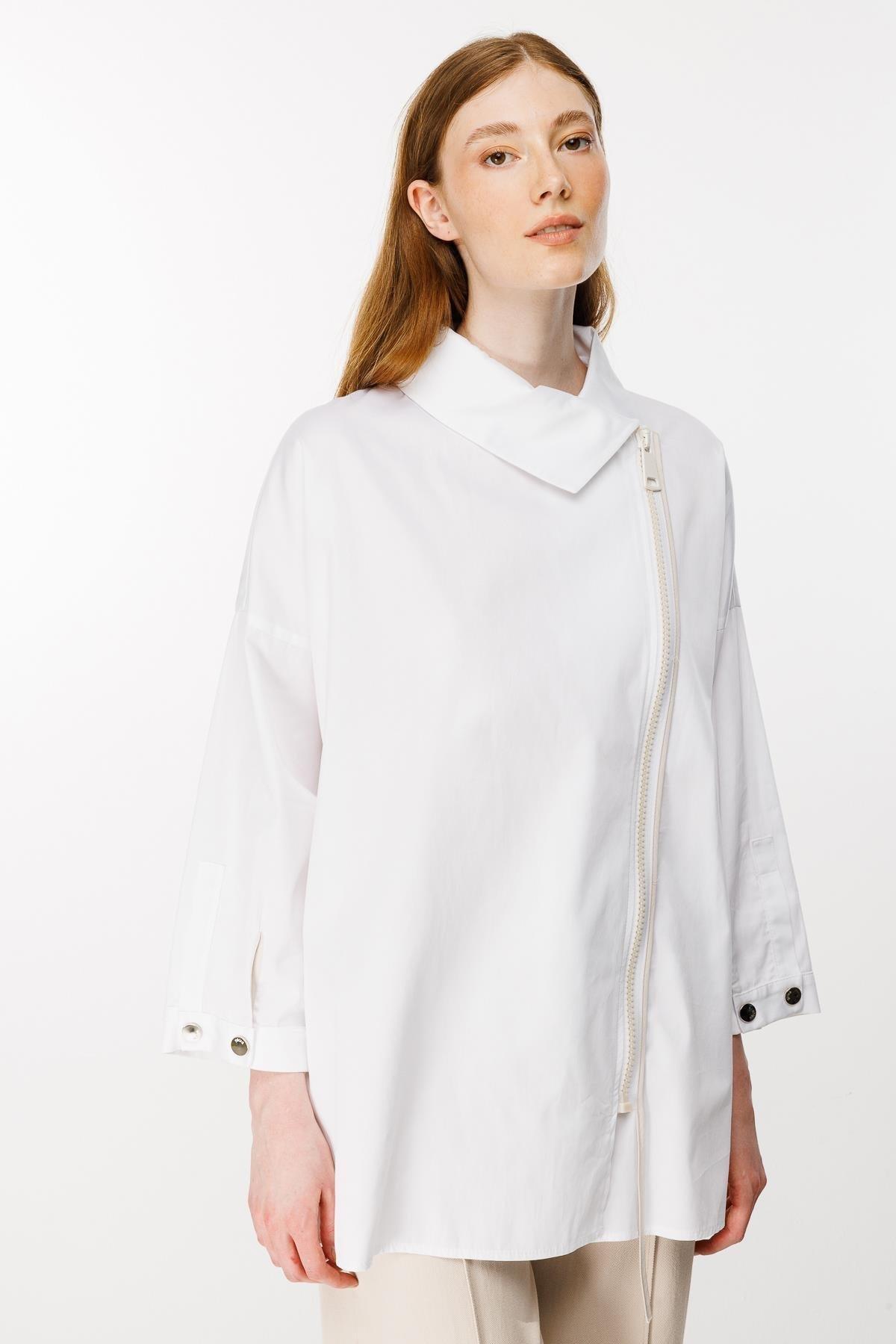 Fermuarlı Tunik - Eser Giyim