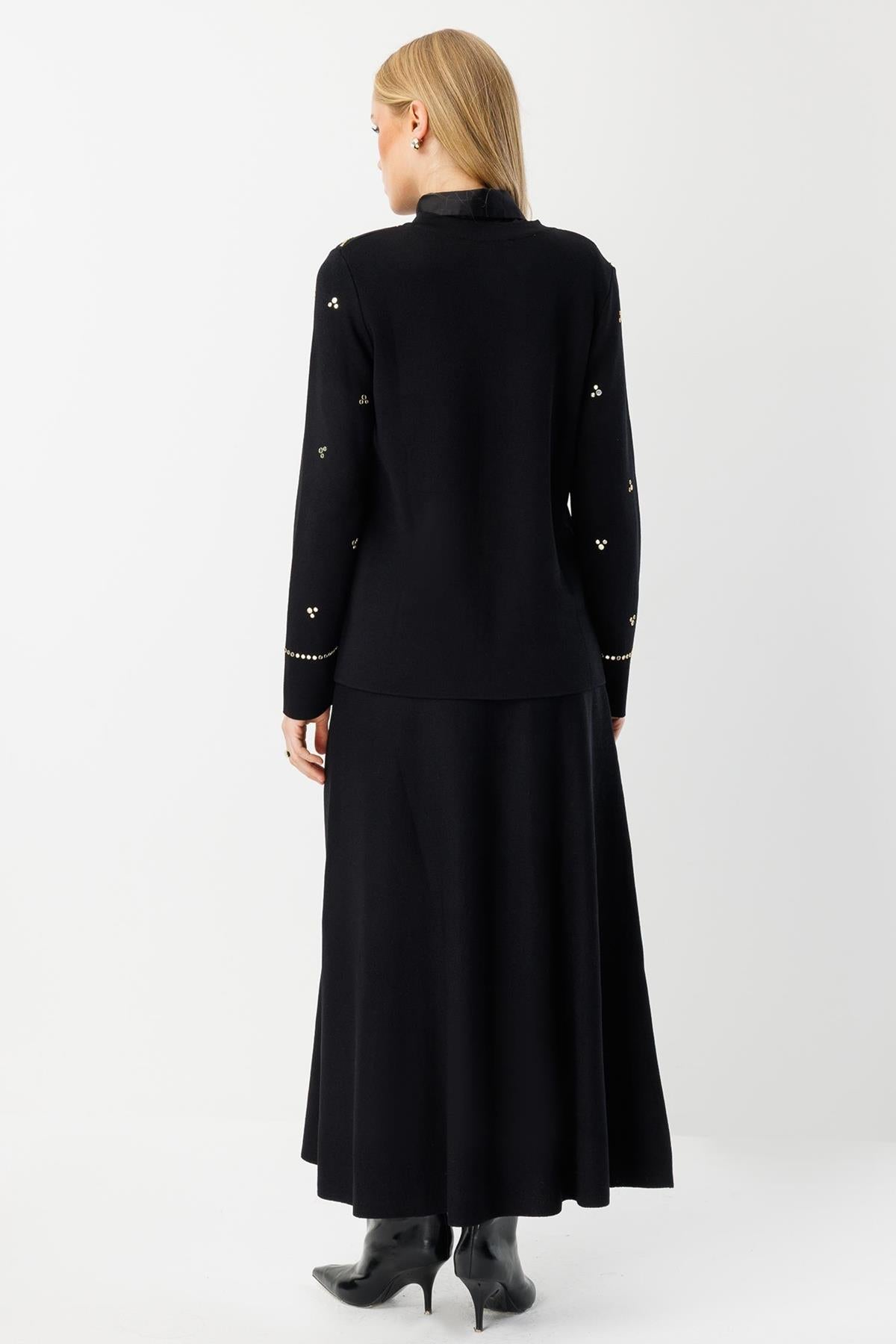 Metal İşleme Detaylı Triko Takım