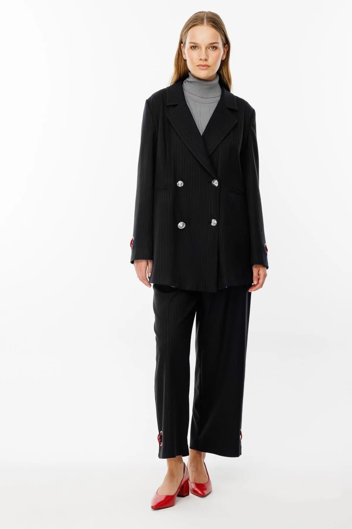 Blazer Ceket Pantolon Takım