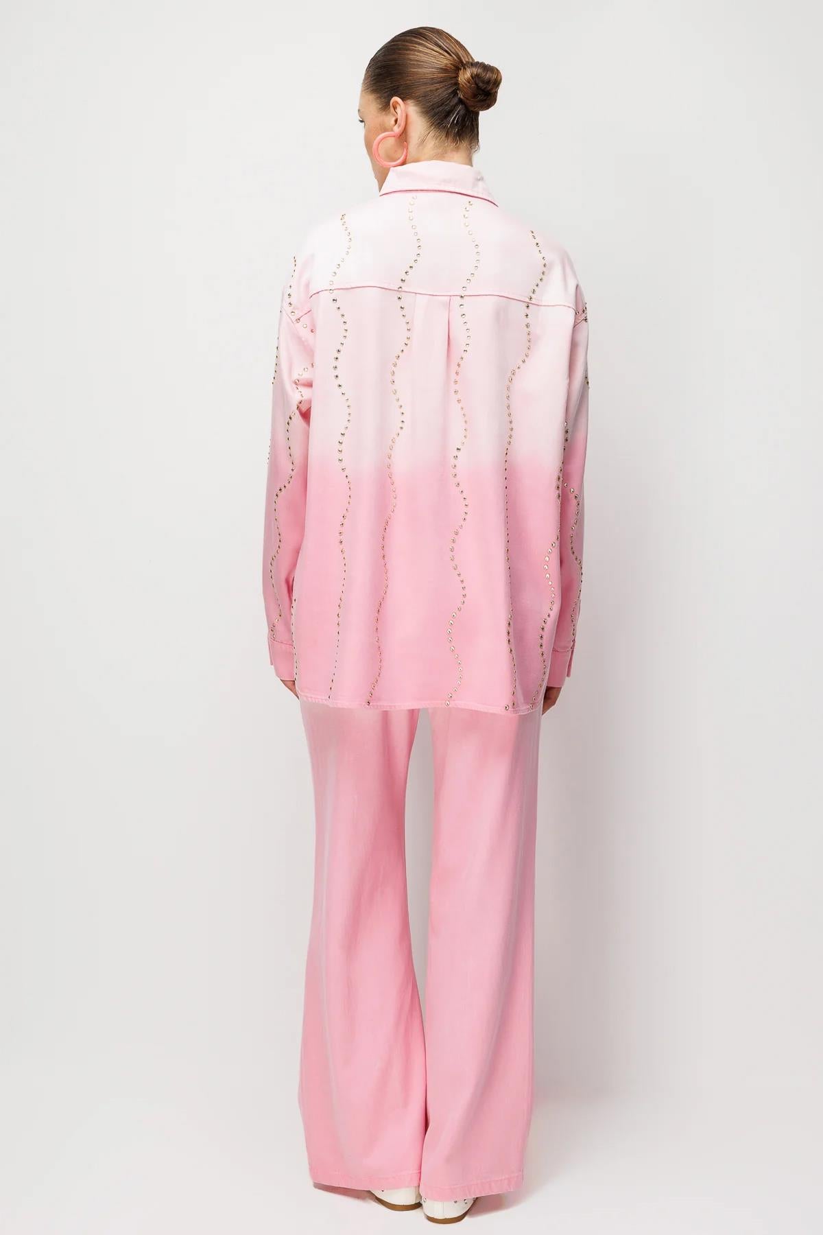 Taşlı Tunik Pantolon Takım