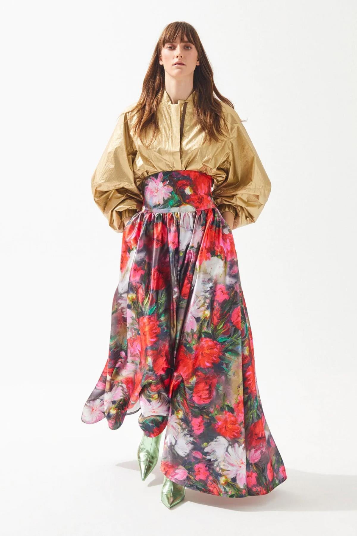 Parlak Kadın Bomber Ceket