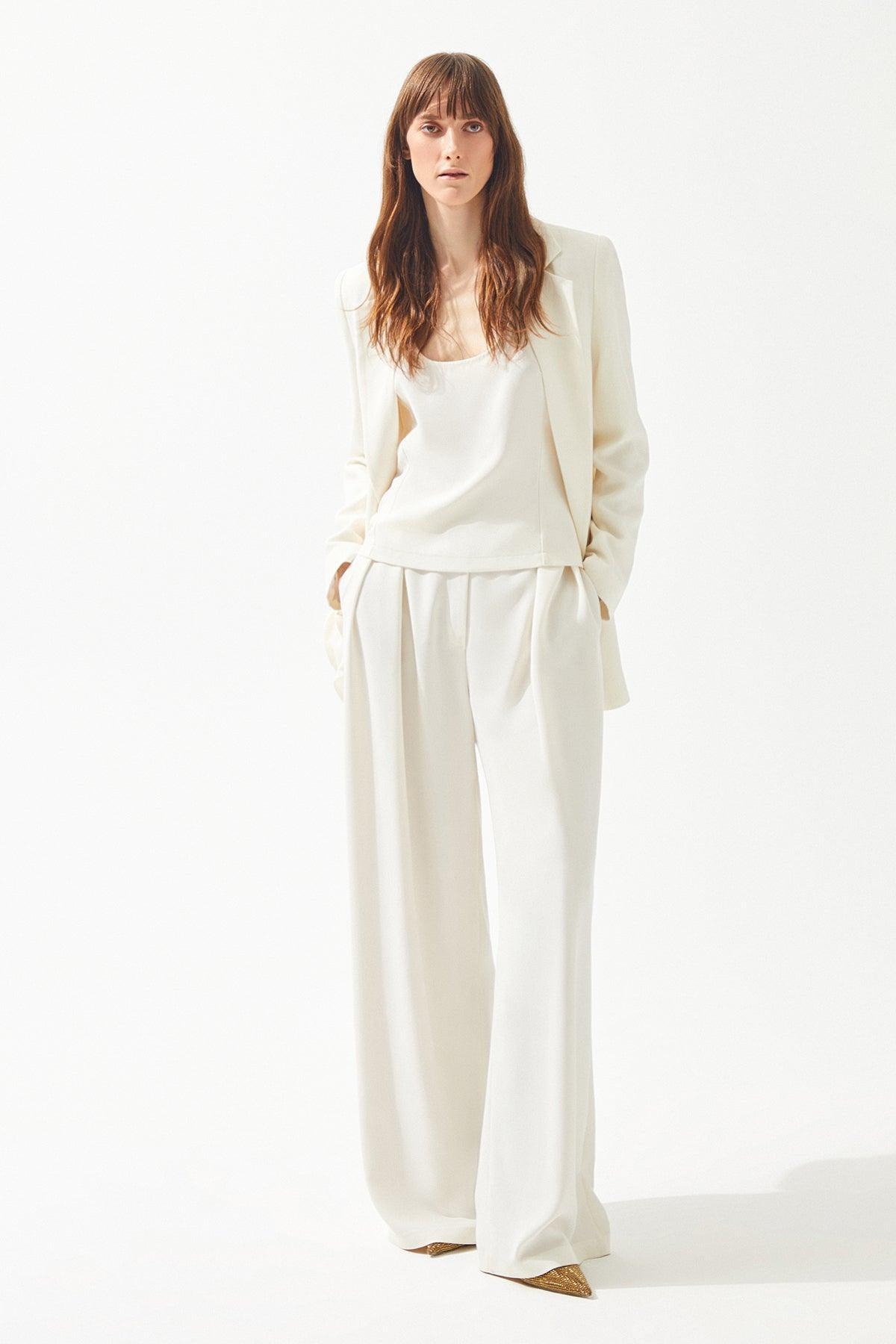 Gül Aplikeli Oversize Ceket - Eser Giyim