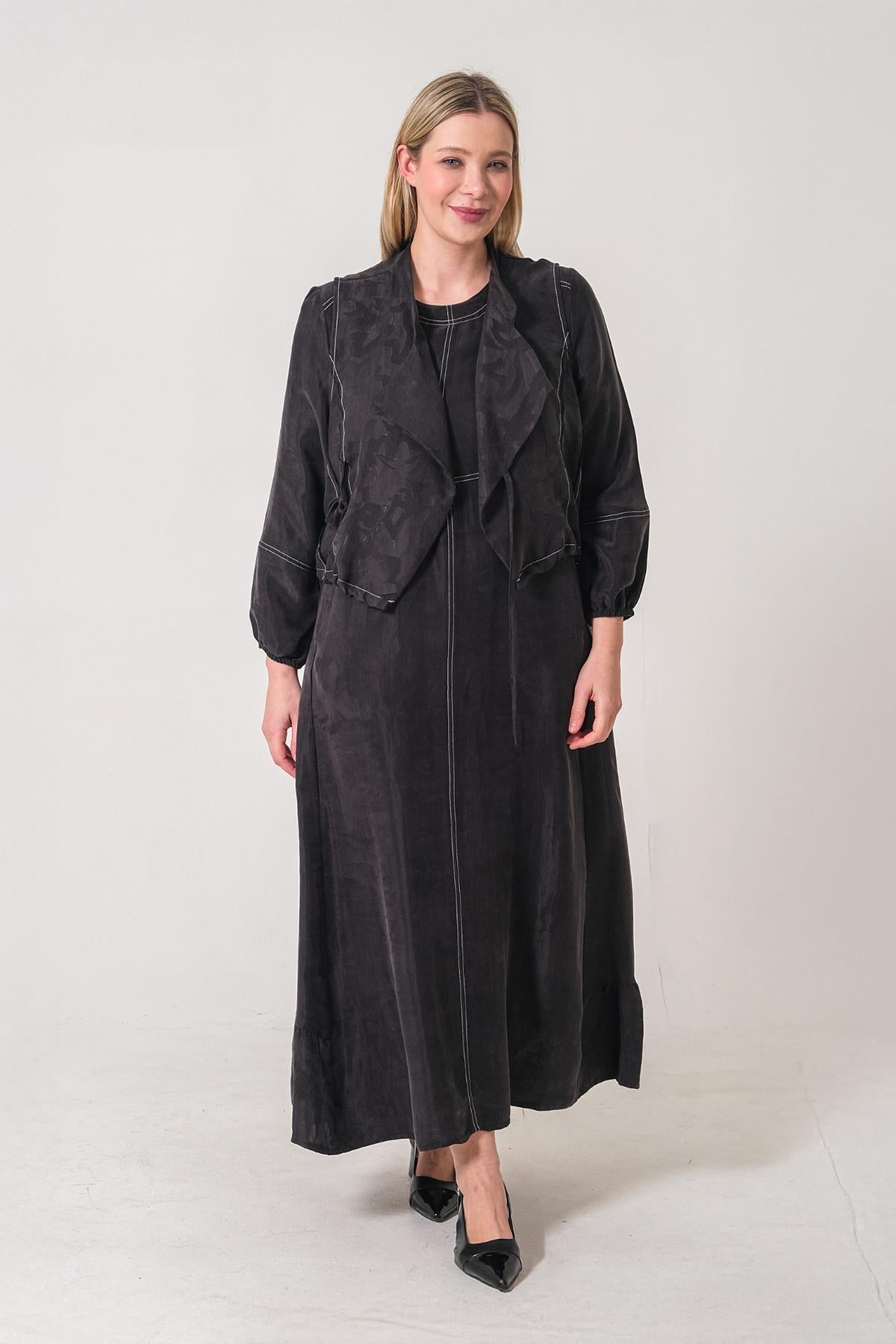 Vested Plus Size Dress