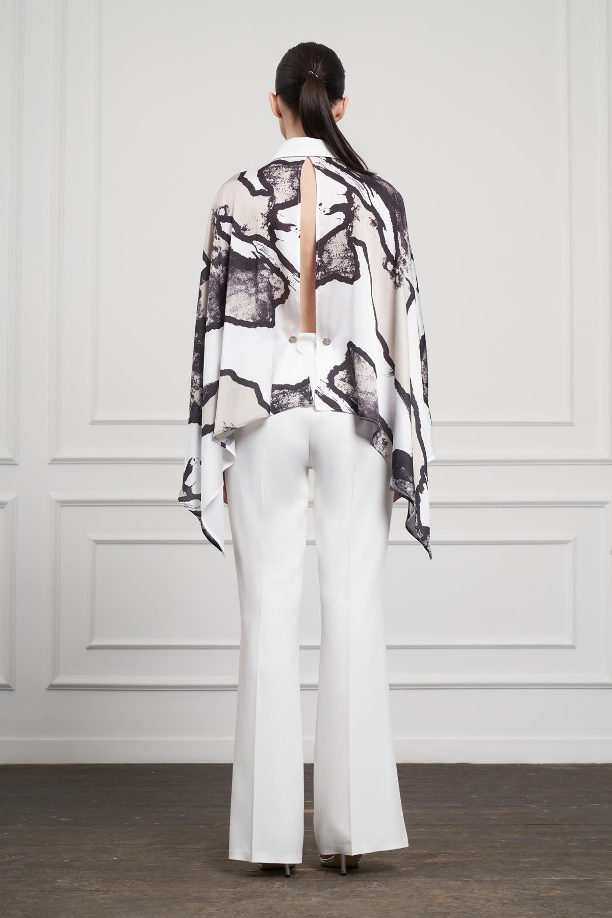 Yarım İspanyol Paça Pantolon