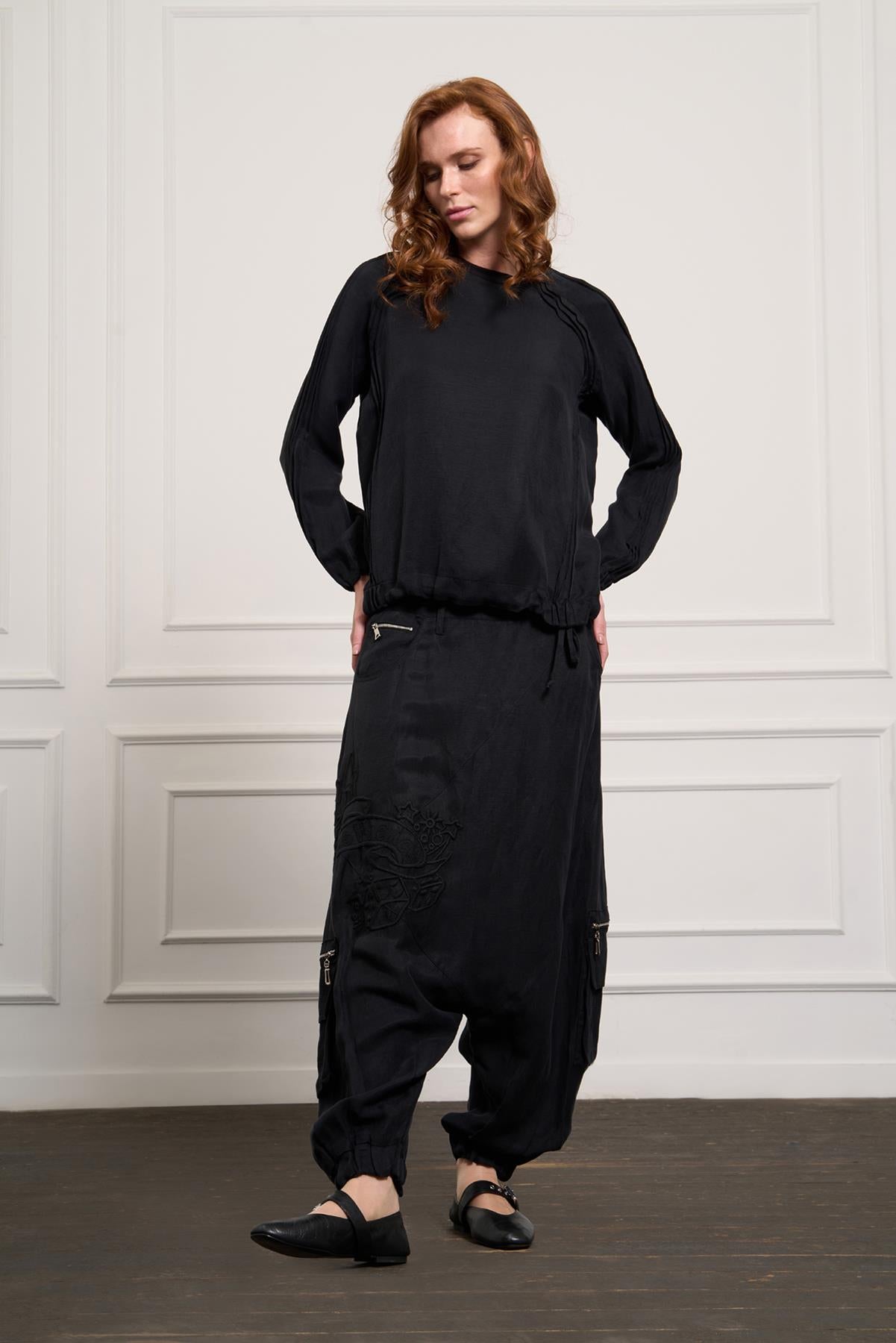 Linen Shalwar Tunic Set