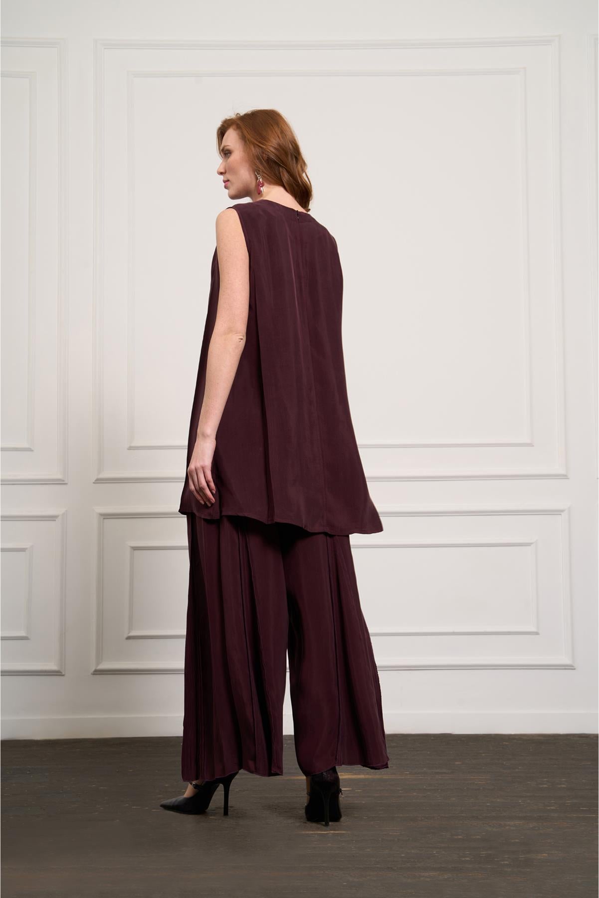 Jacket Tunic Trousers Triple Suit