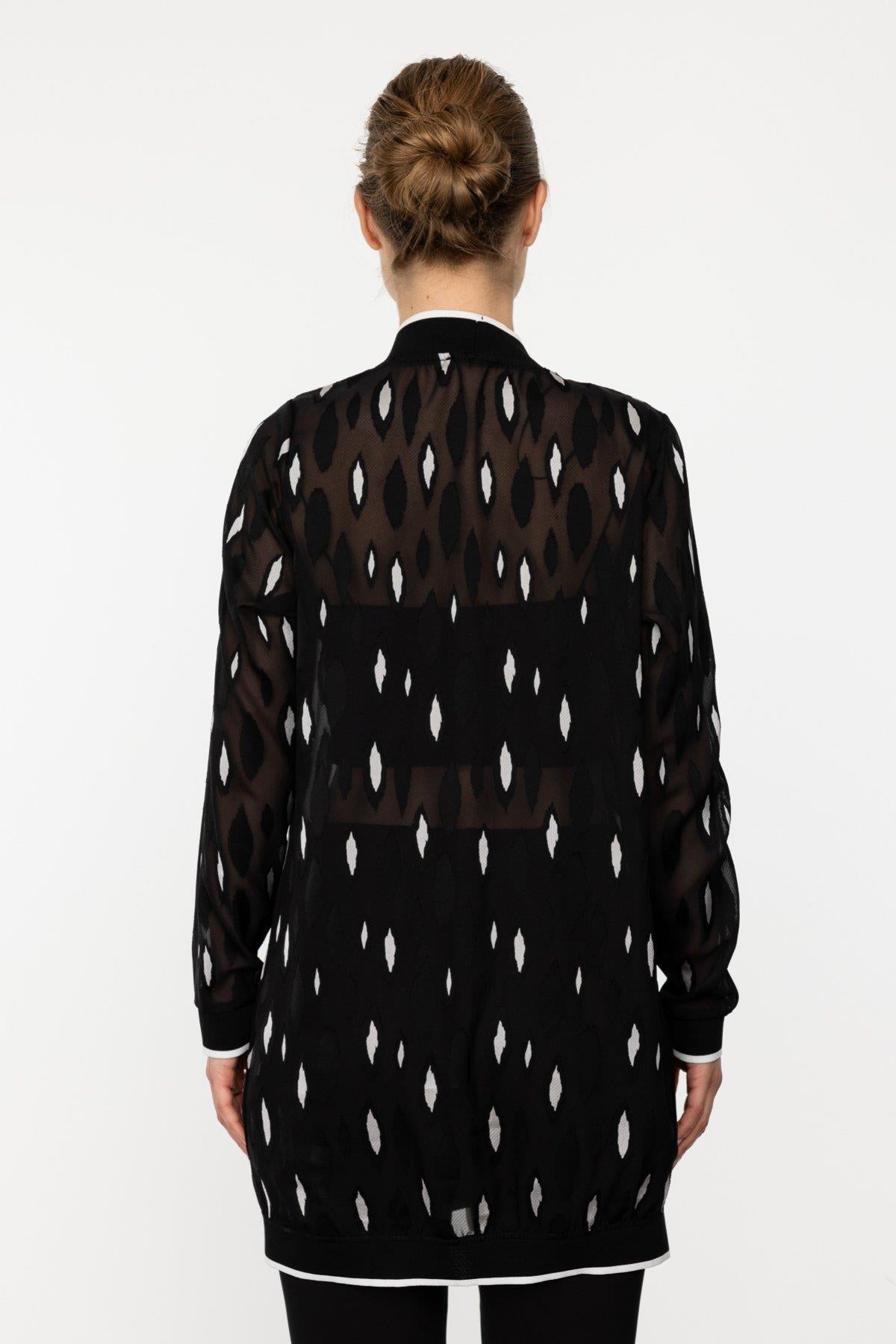 Chiffon Long Women's Cardigan