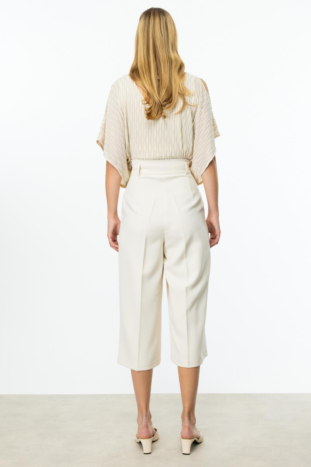 Tek Pile Bol Paça Pantolon