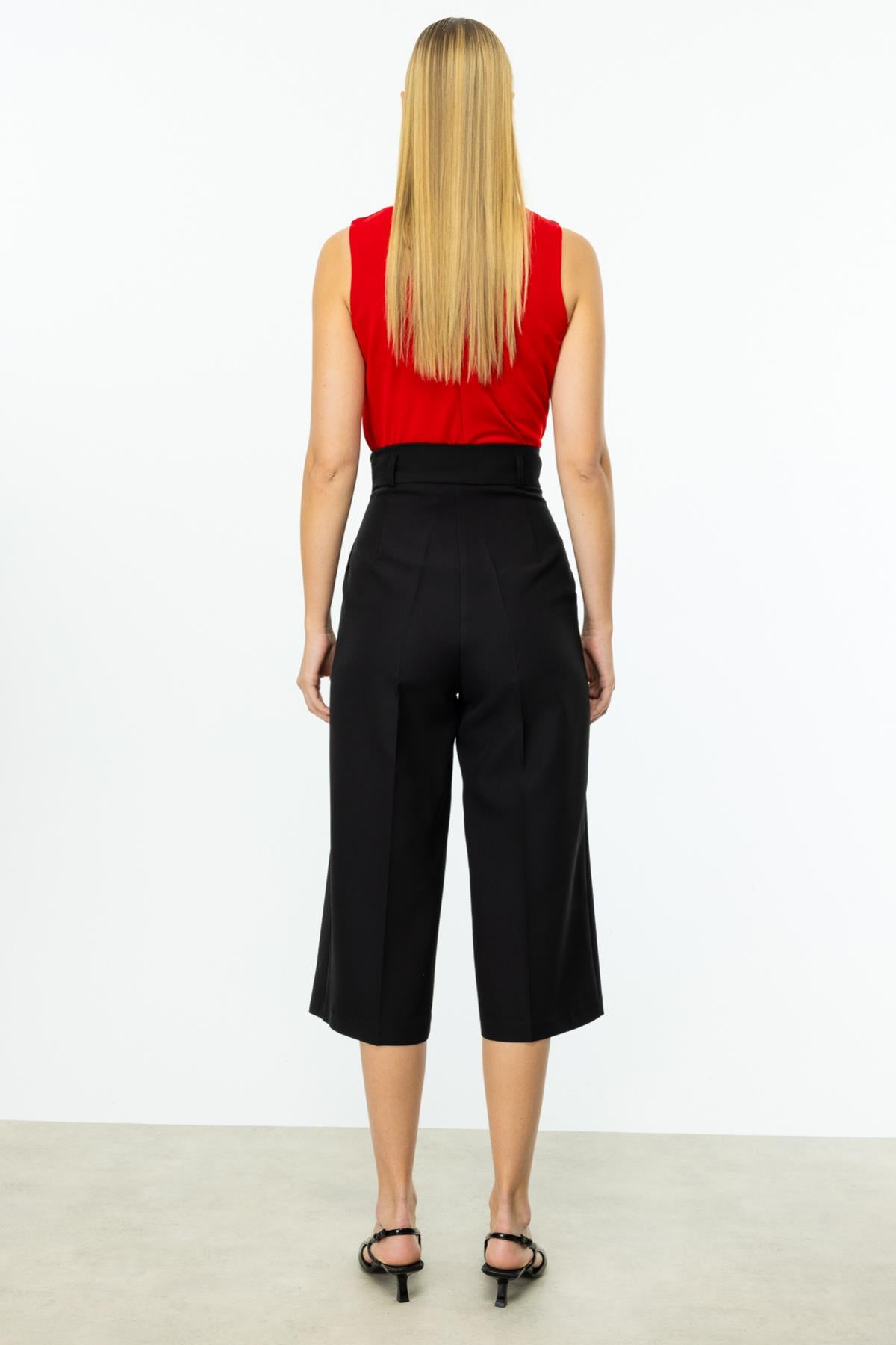 Tek Pile Bol Paça Pantolon