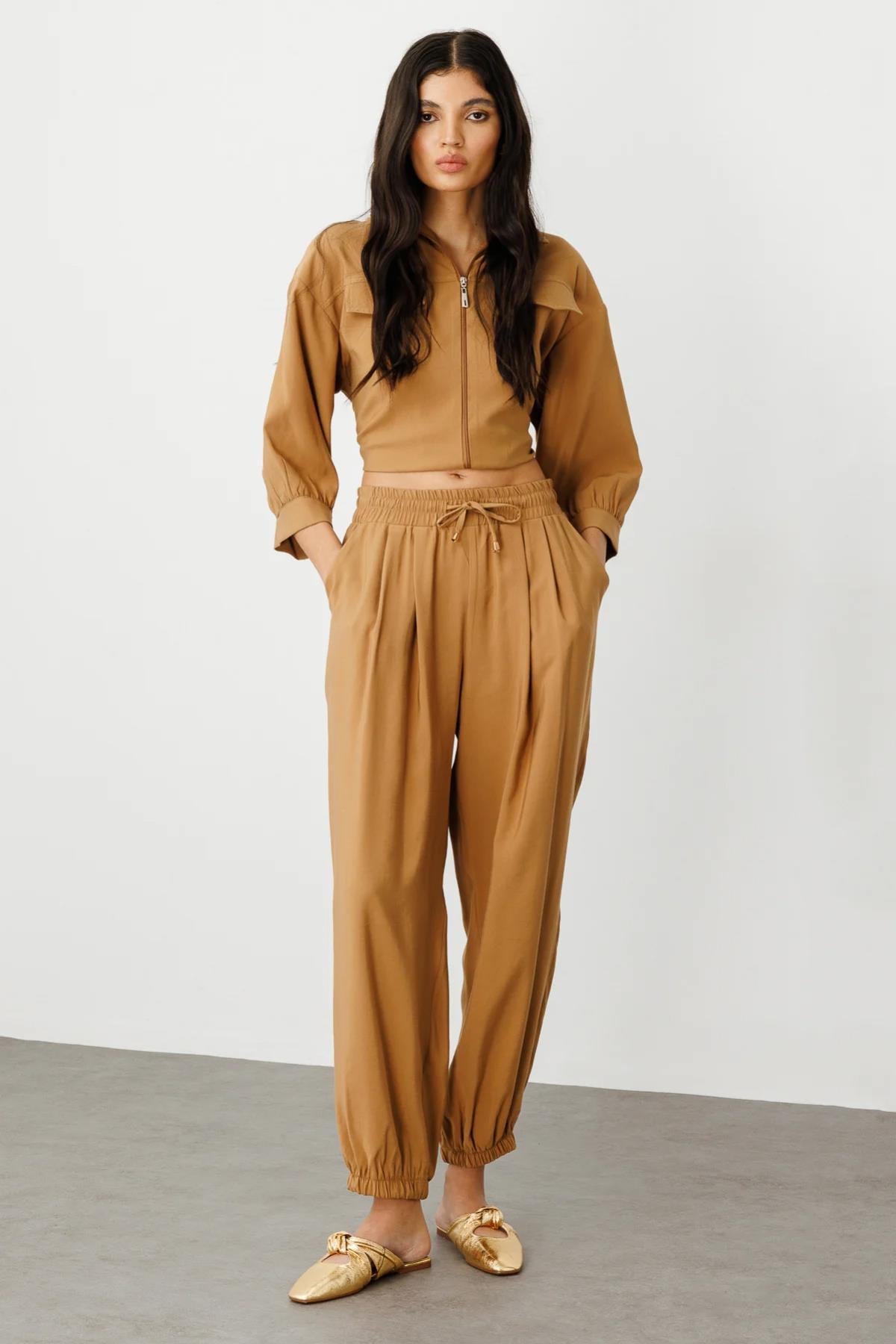 Sports Trousers with Elastic Legs