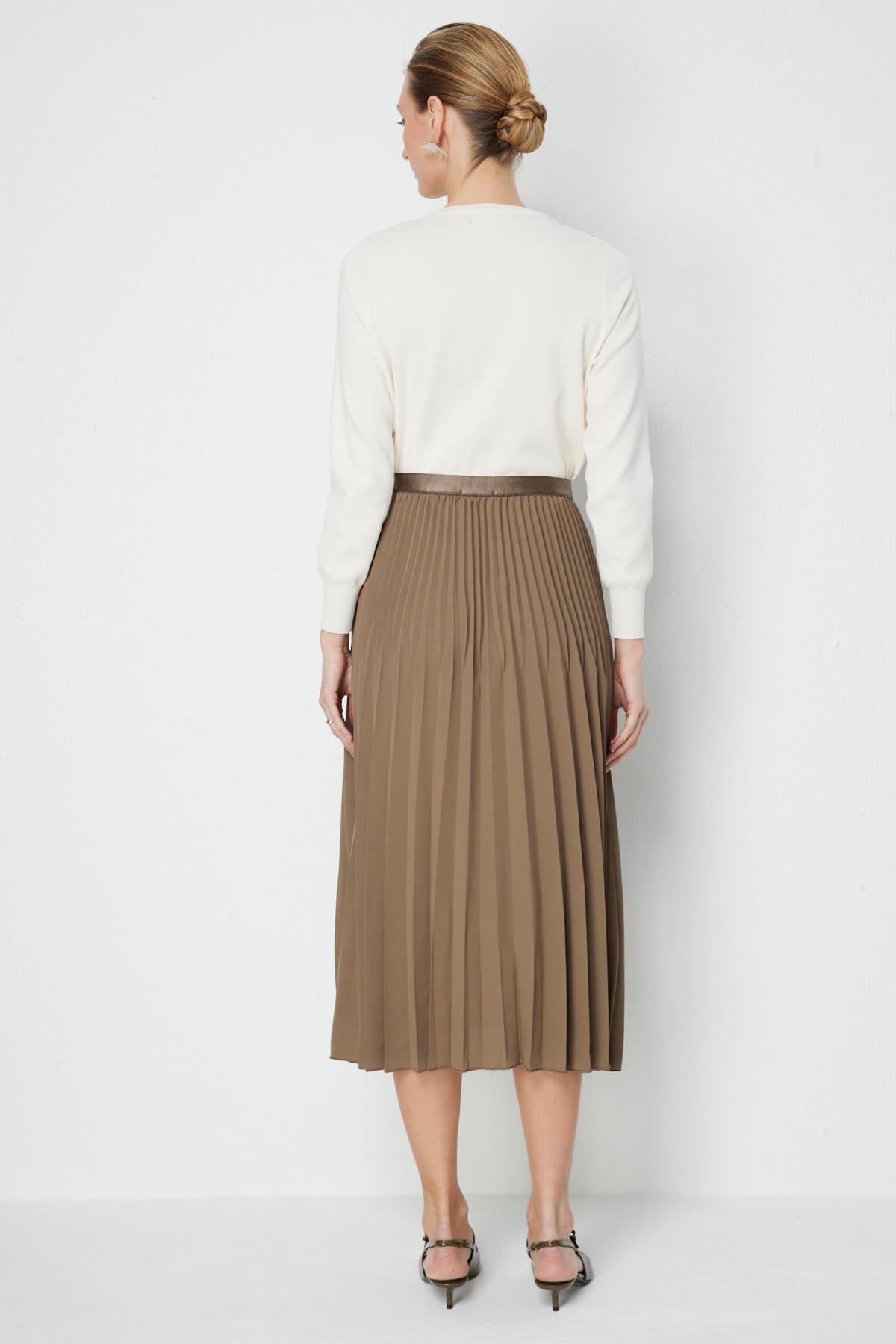 Piliseli Midi Boy Etek