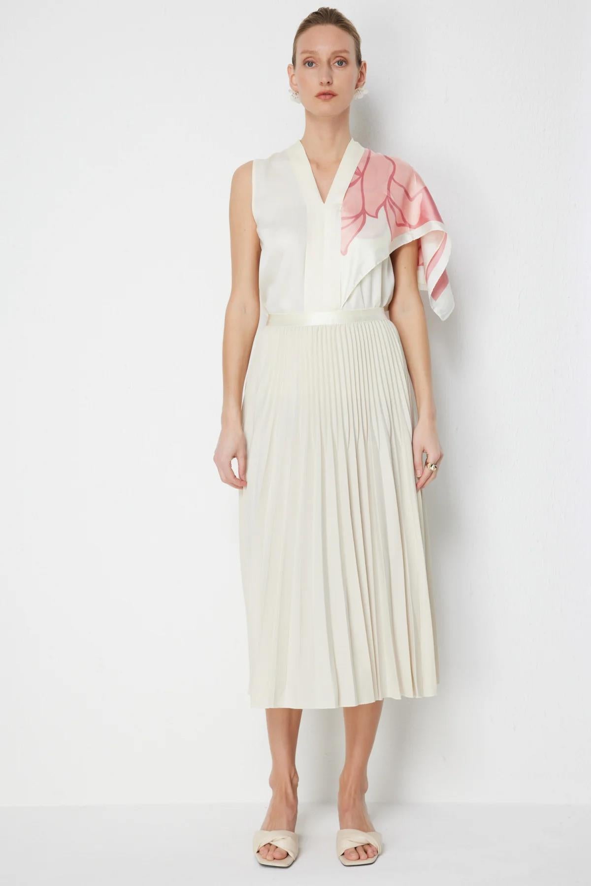 Piliseli Midi Boy Etek