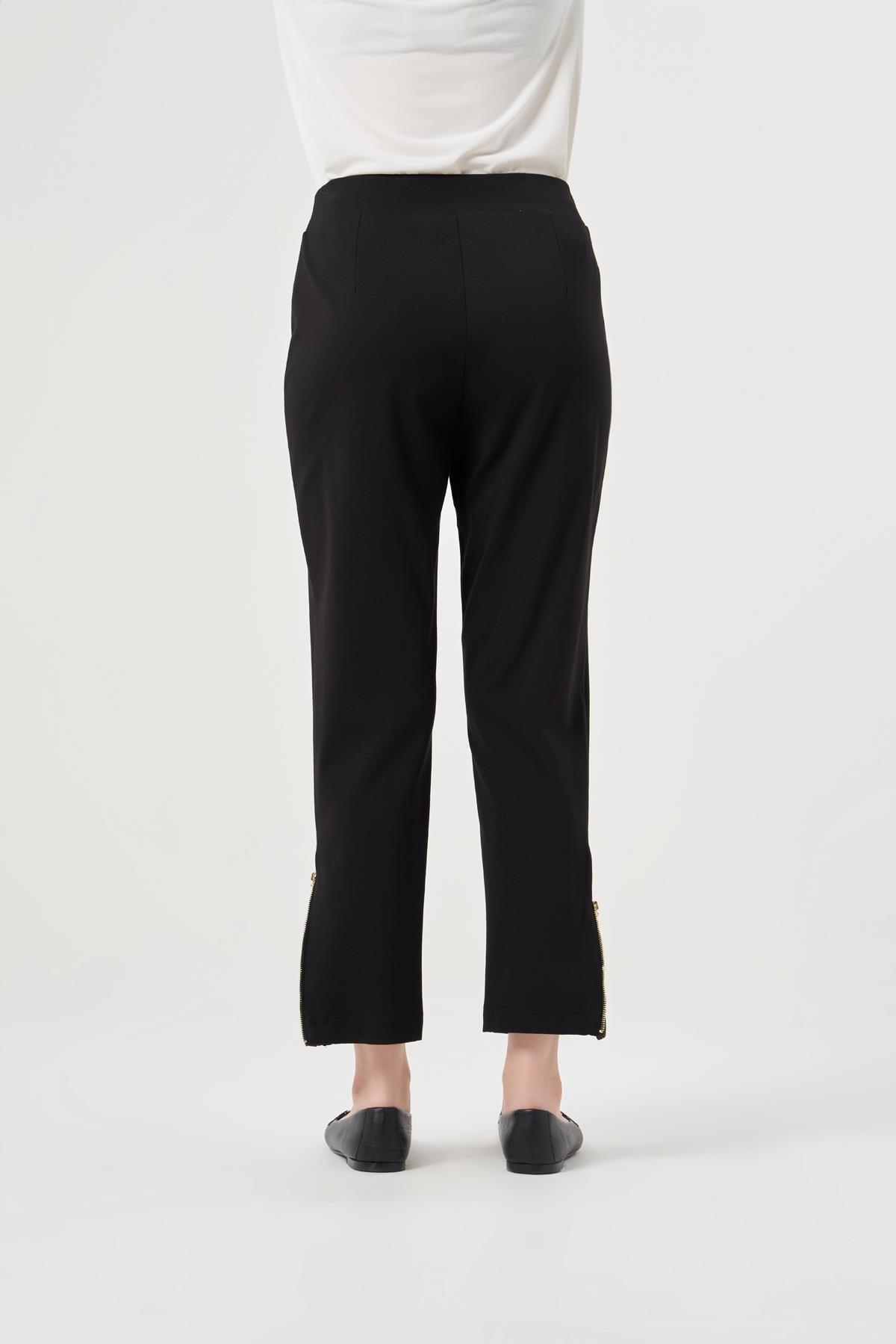 Misswhence Paçası Fermuar Detaylı Kadın Pantolon - Eser Giyim