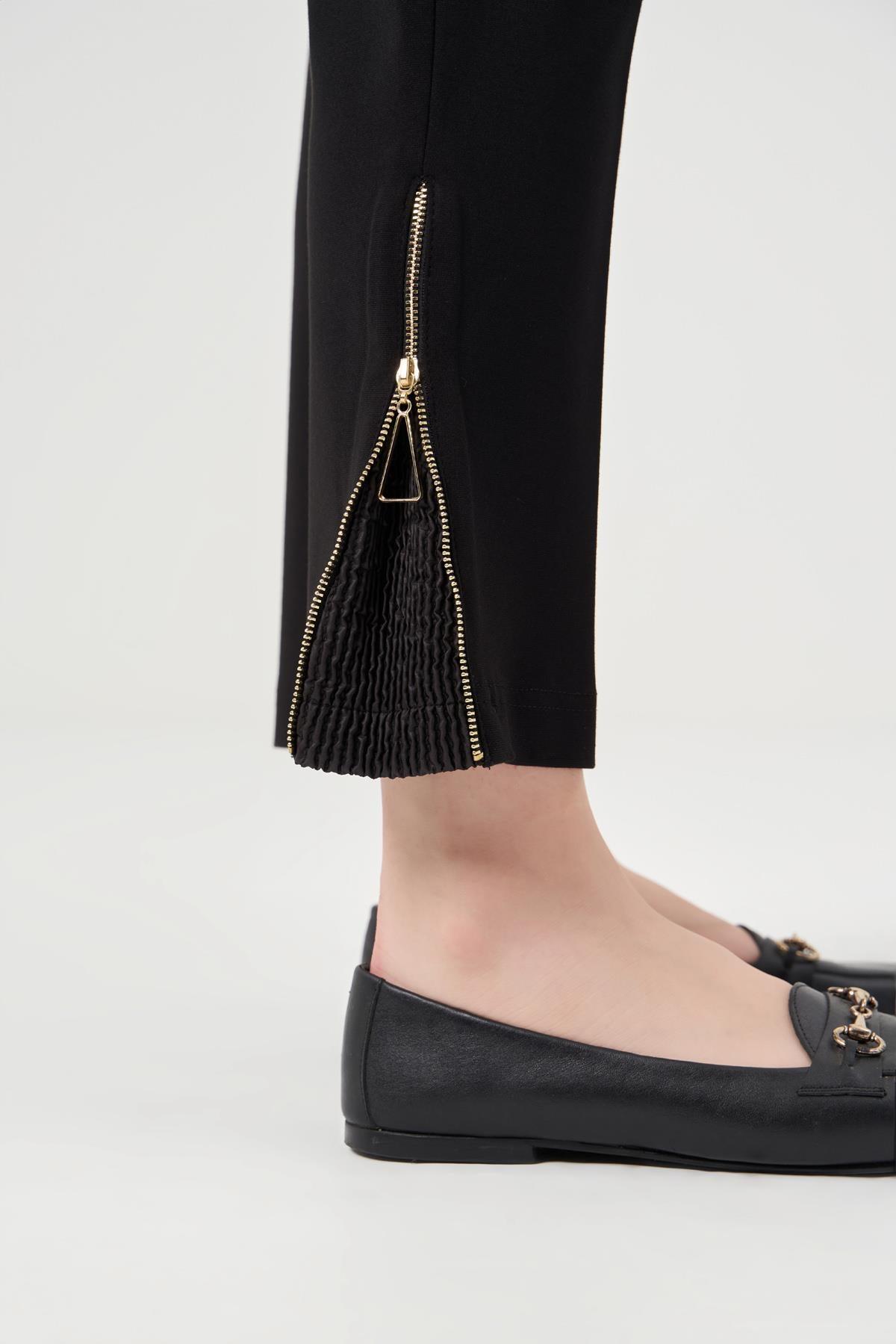 Misswhence Paçası Fermuar Detaylı Kadın Pantolon - Eser Giyim