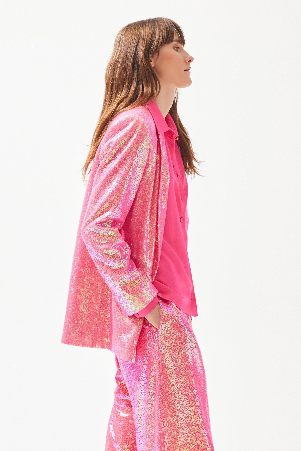 Payetli Ceket - Eser Giyim