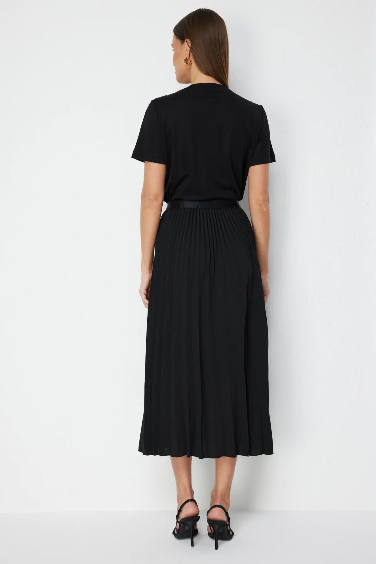 Piliseli Midi Boy Etek