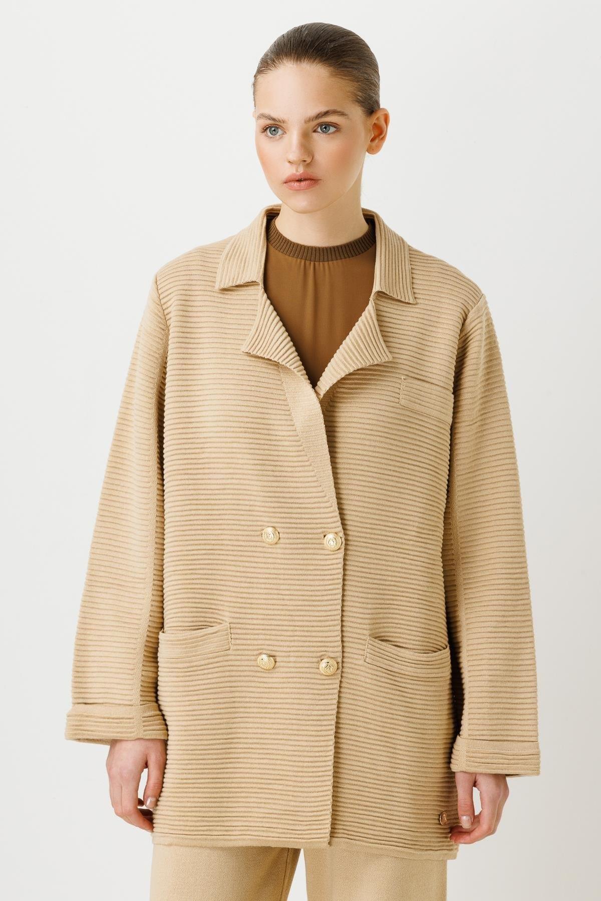 Triko Ceket Pantolon Takımı - Eser Giyim