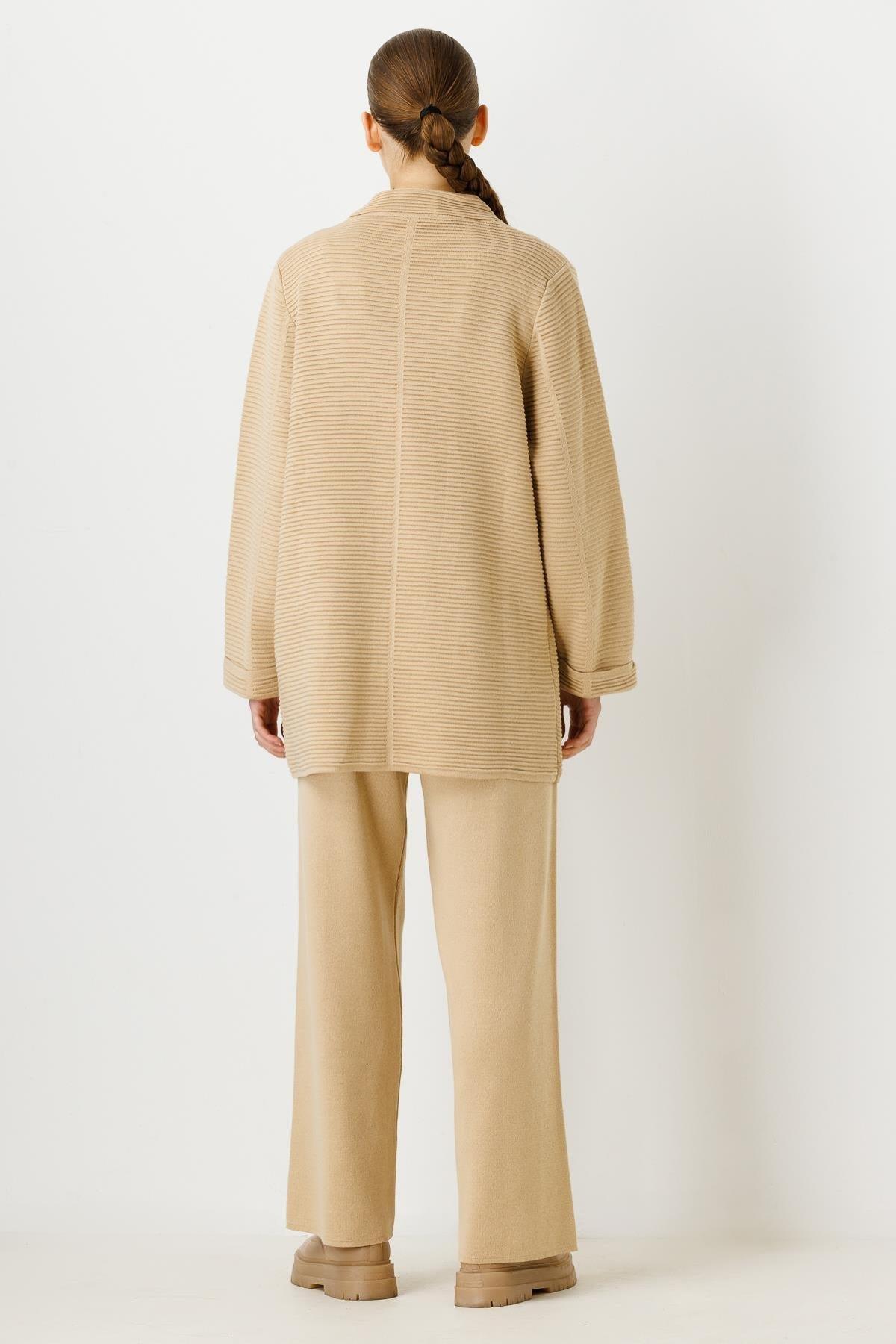 Triko Ceket Pantolon Takımı - Eser Giyim