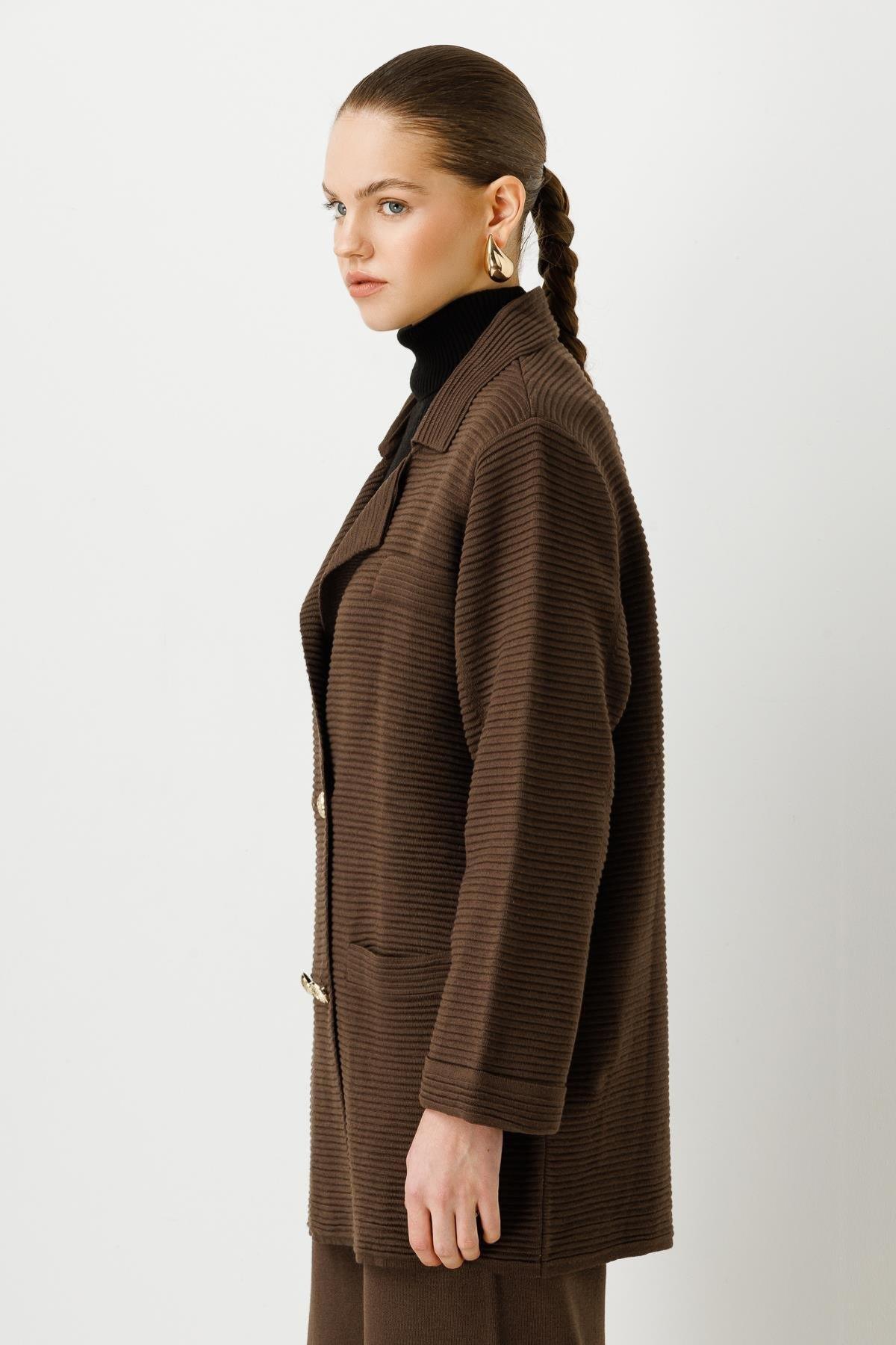 Triko Ceket Pantolon Takımı - Eser Giyim