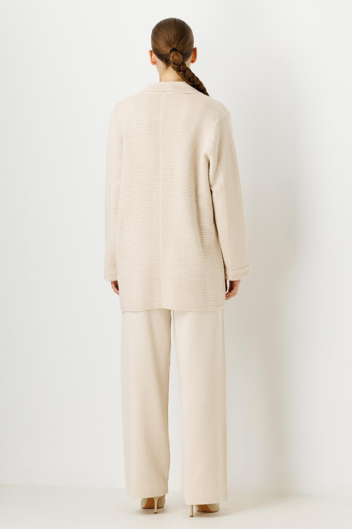 Triko Ceket Pantolon Takımı - Eser Giyim